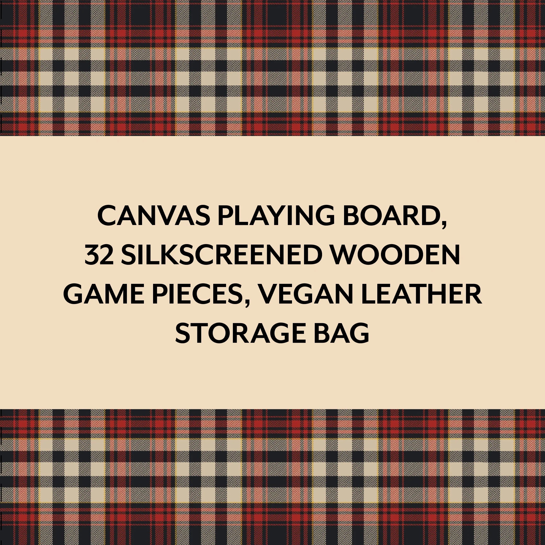 Pendleton Red And Black Chess And Checkers