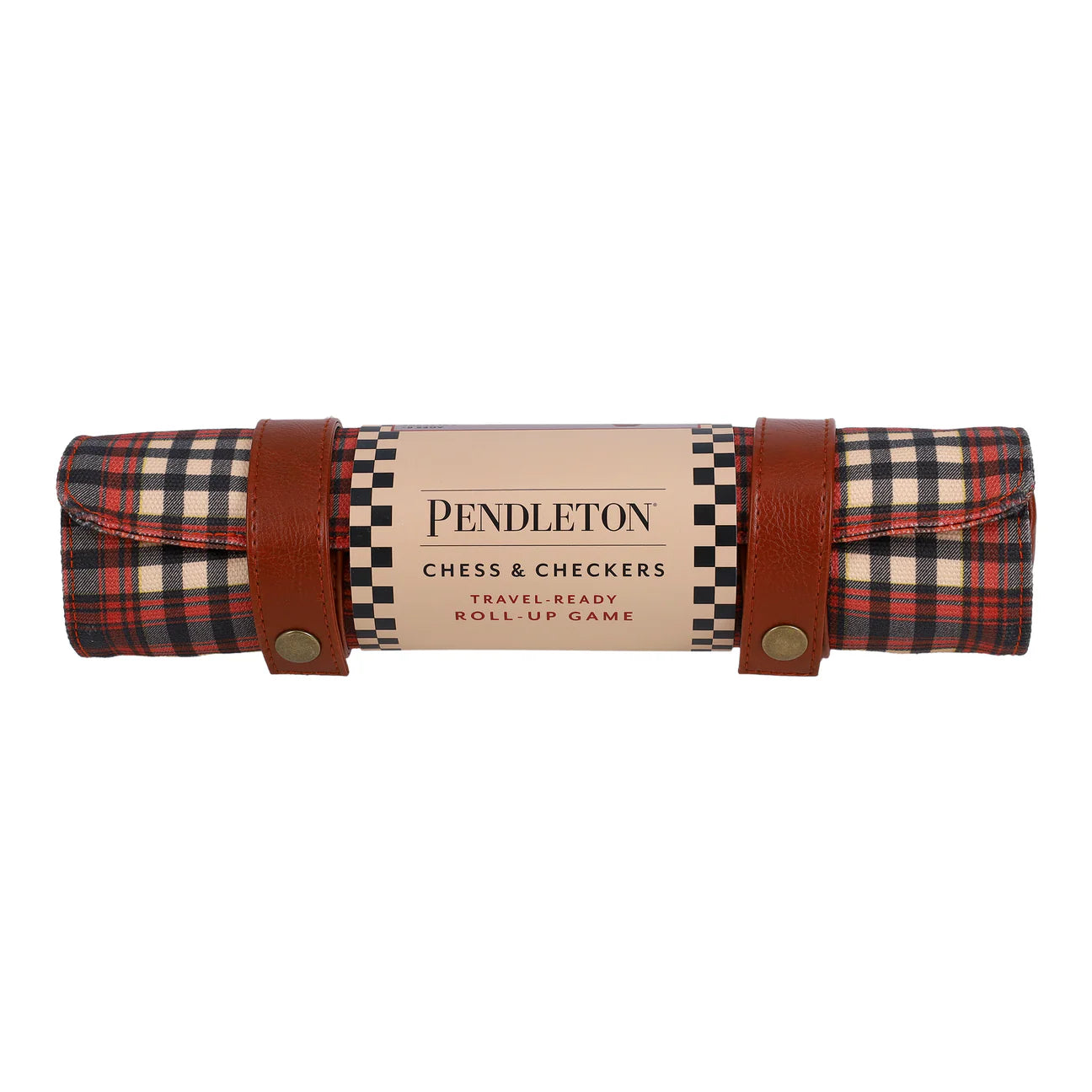 Pendleton Red And Black Chess And Checkers
