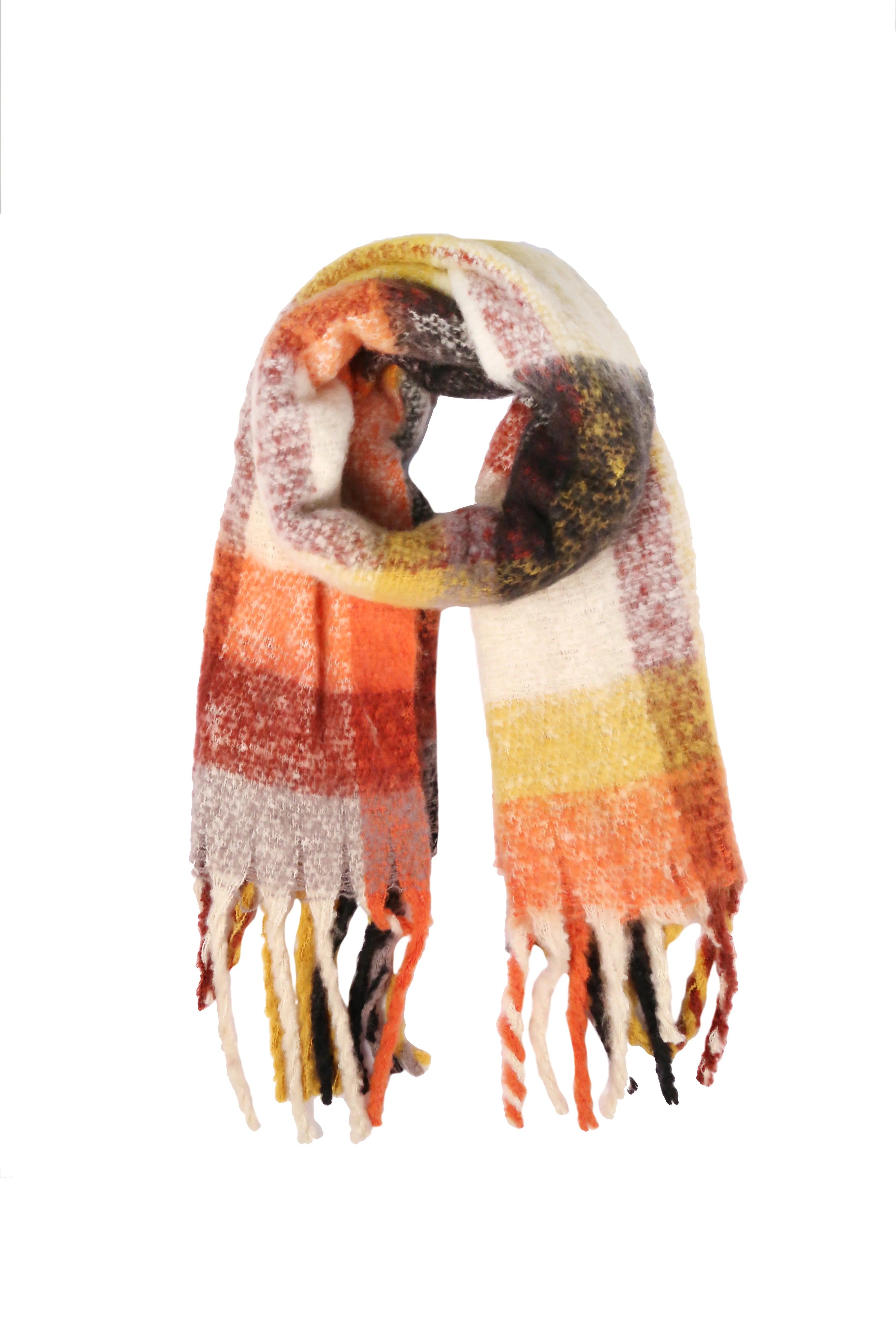 Fall Plaid Scarf