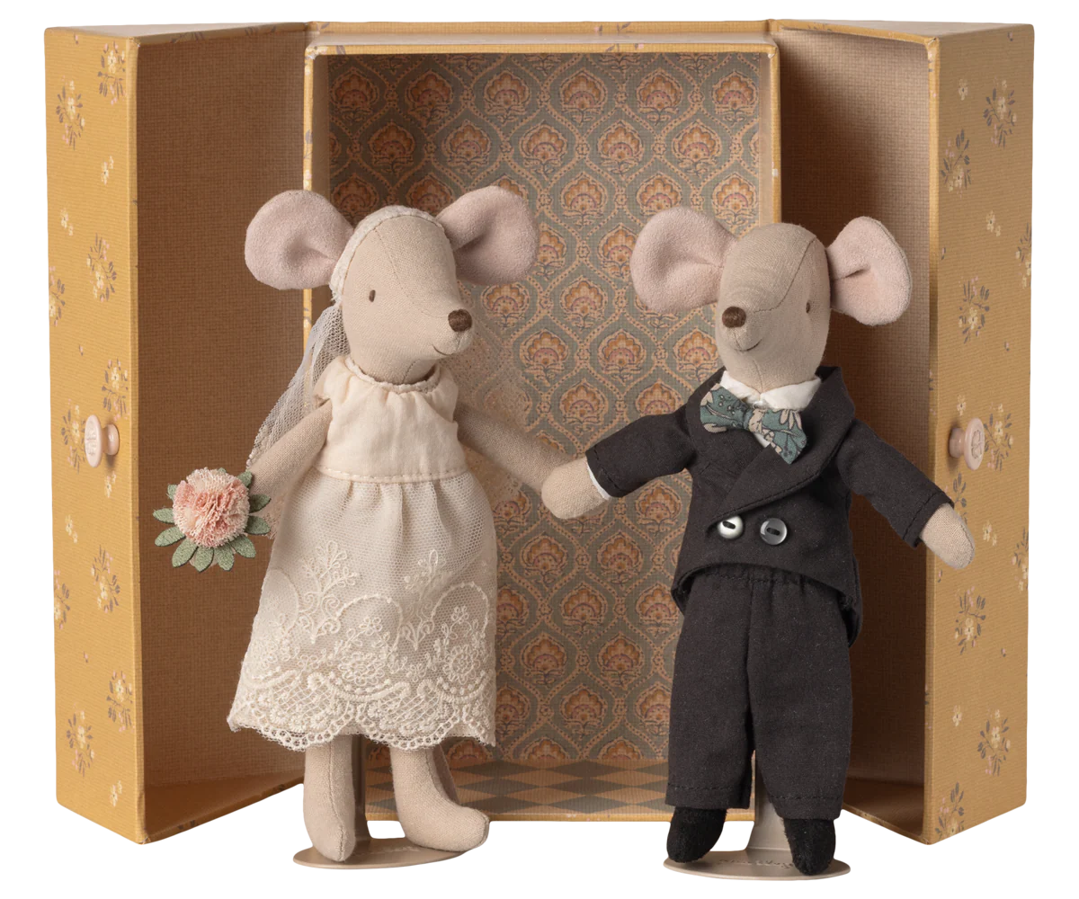 Wedding Mice, Couple In A Box (3Y+)