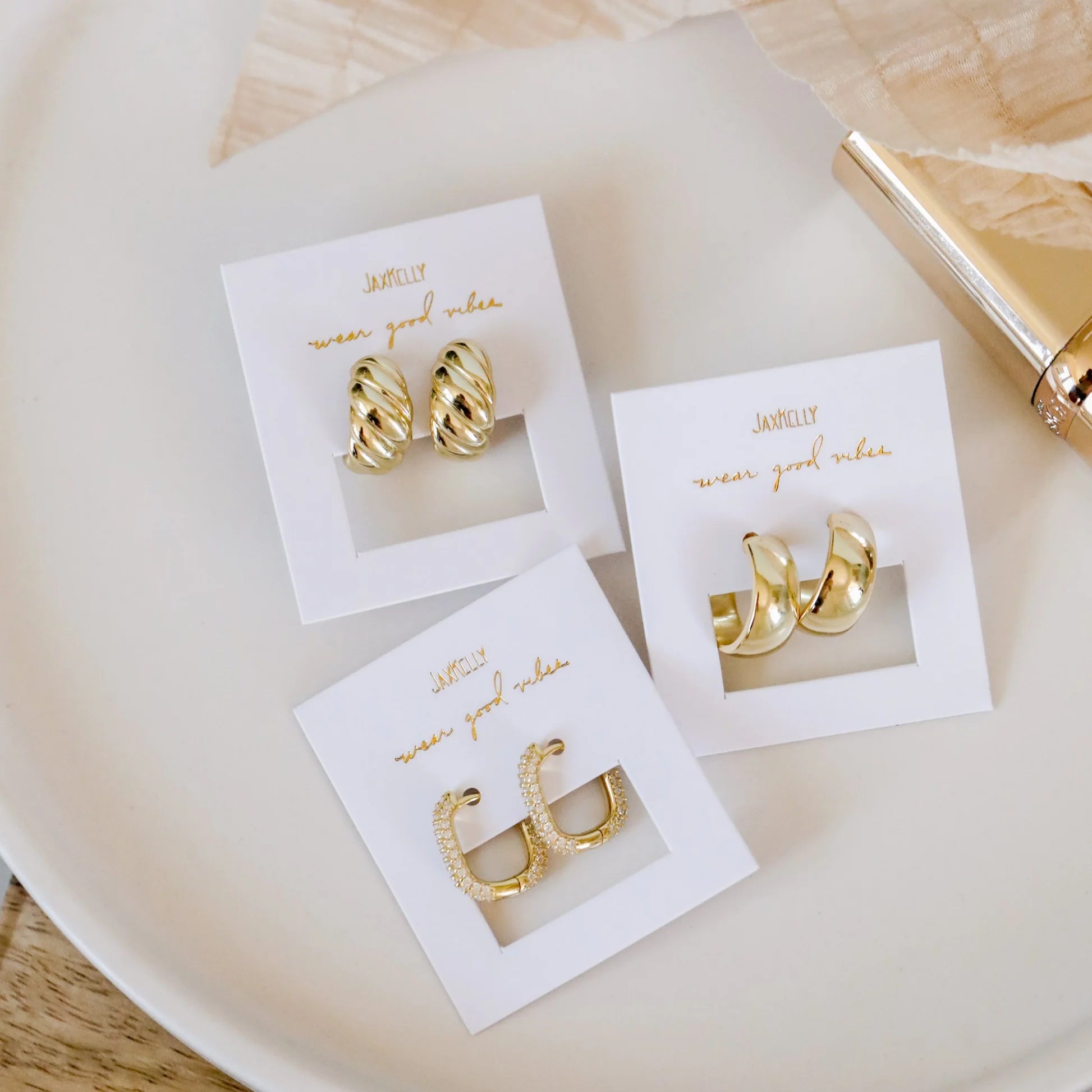 Wide Hoop - Gold