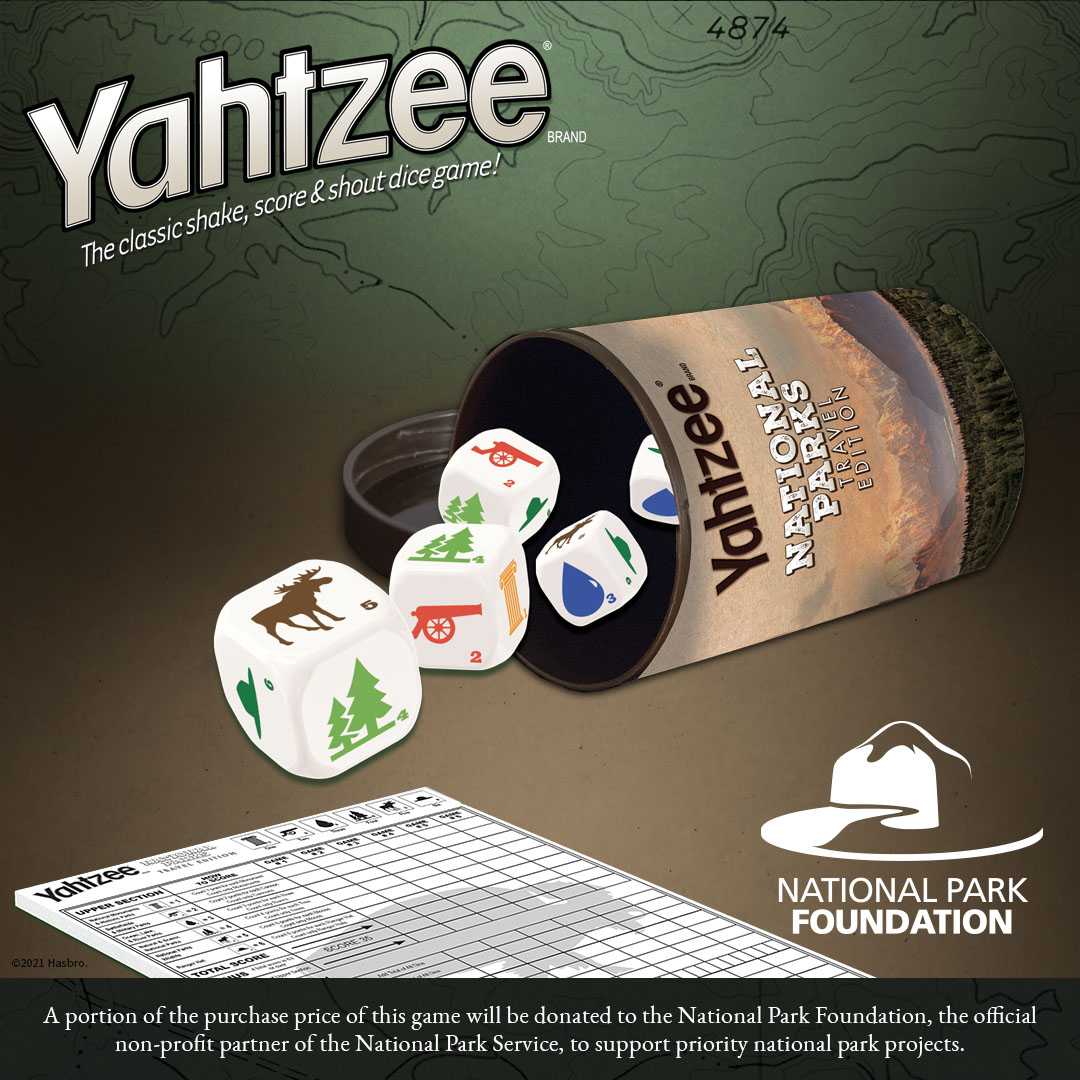 National Parks Yahtzee