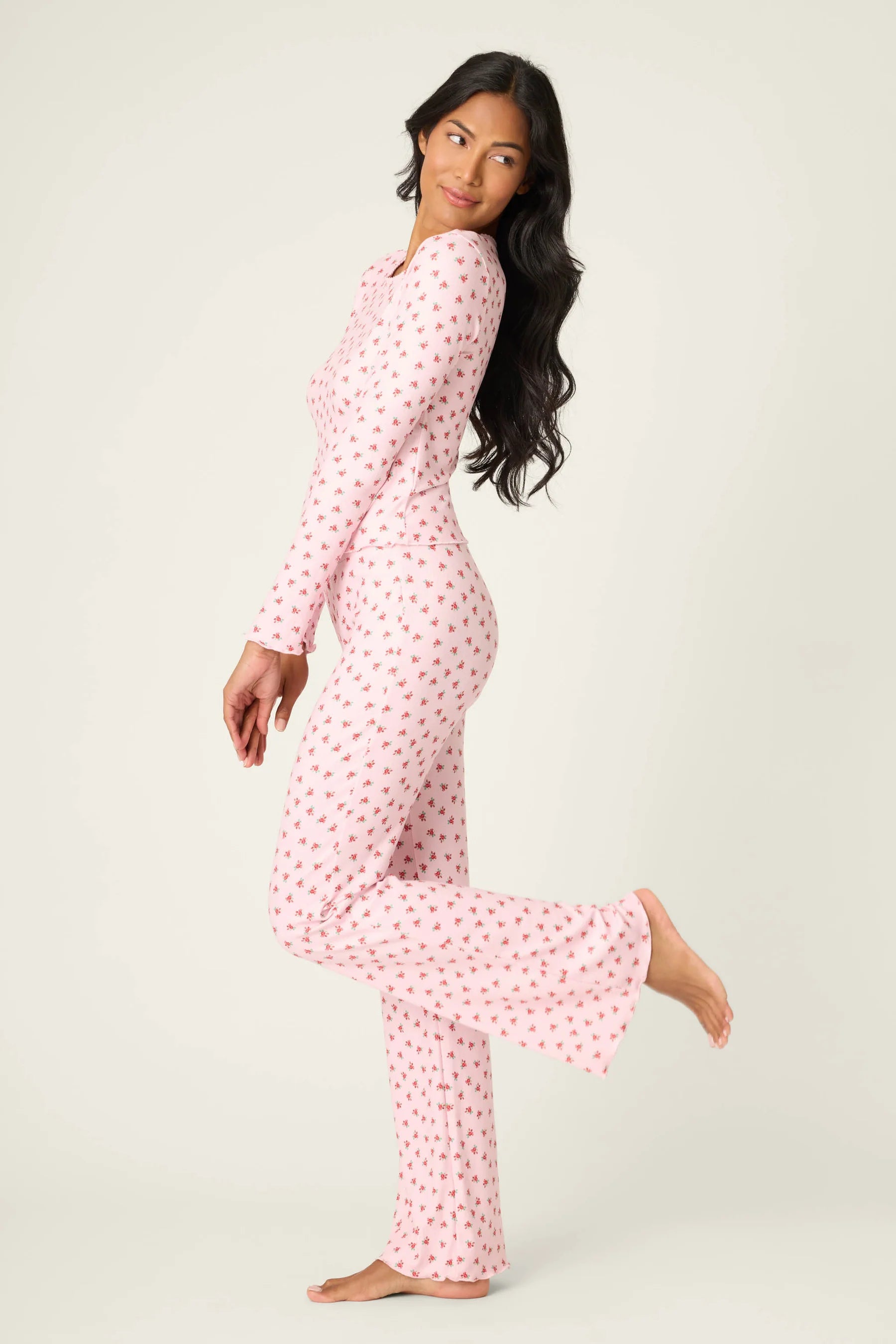 Crazy For The Holidays Floral Pant