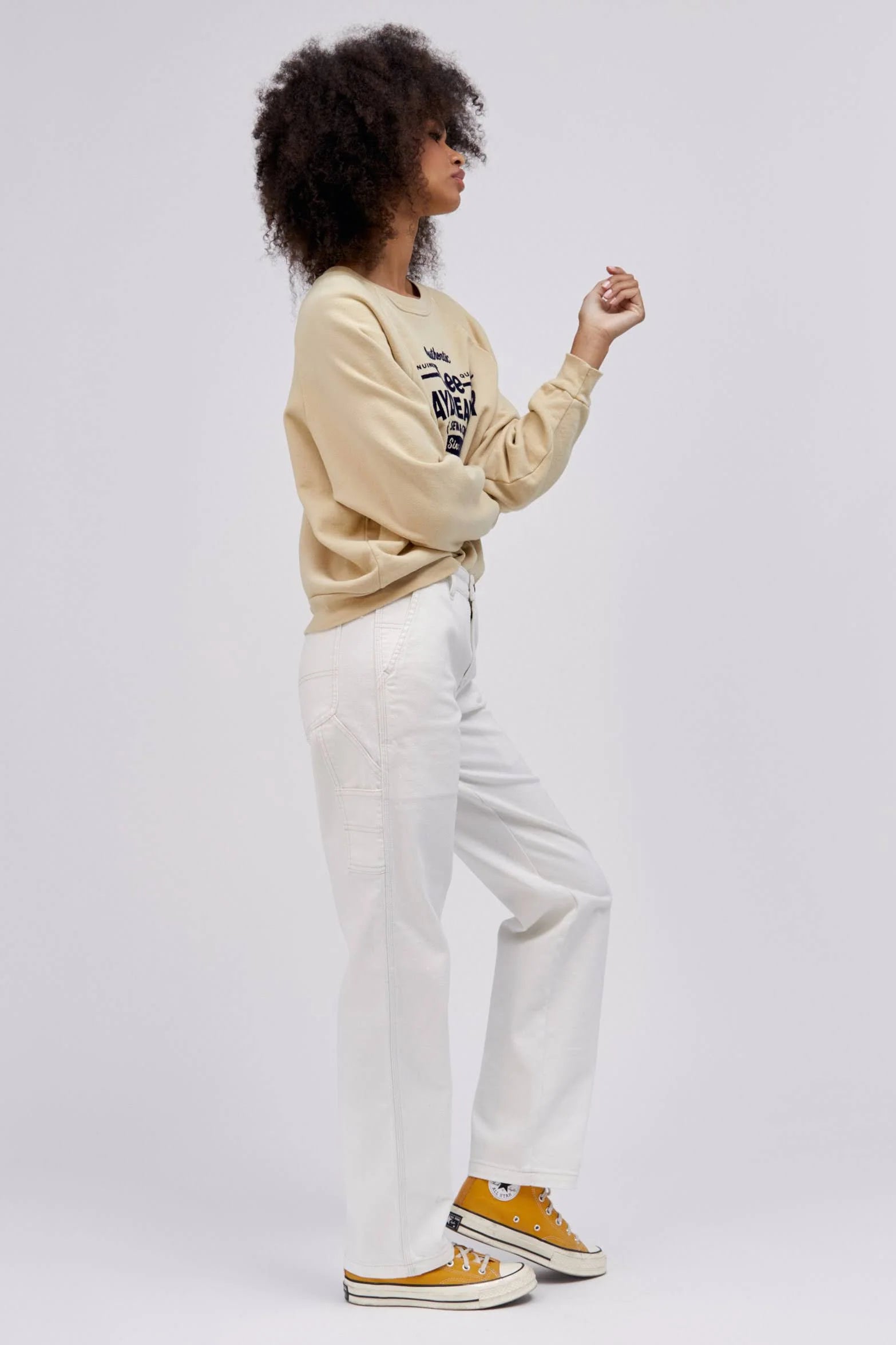 Daydreamer X Lee Workwear Pant | Ecru