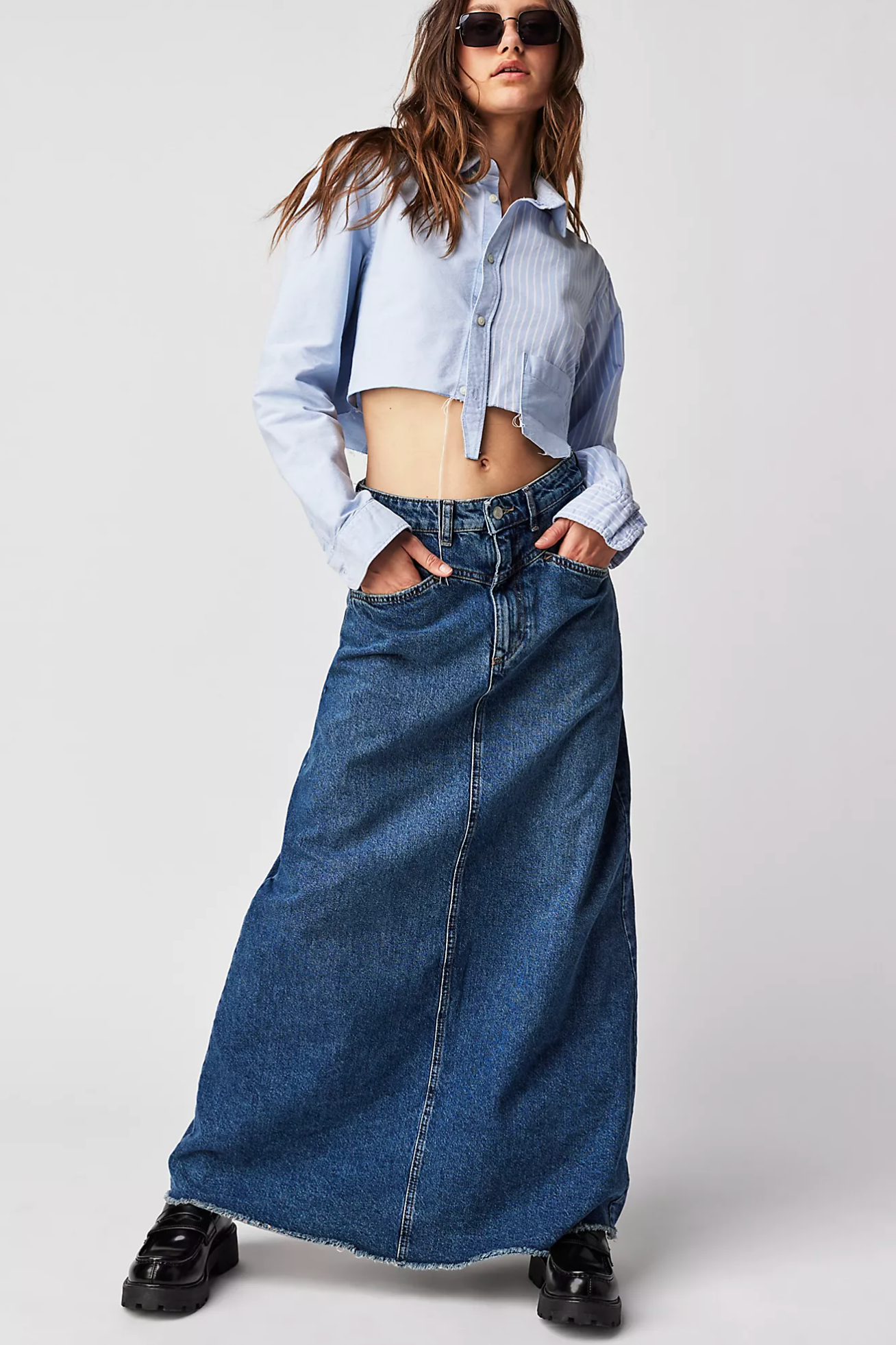 Come As You Are Denim Maxi