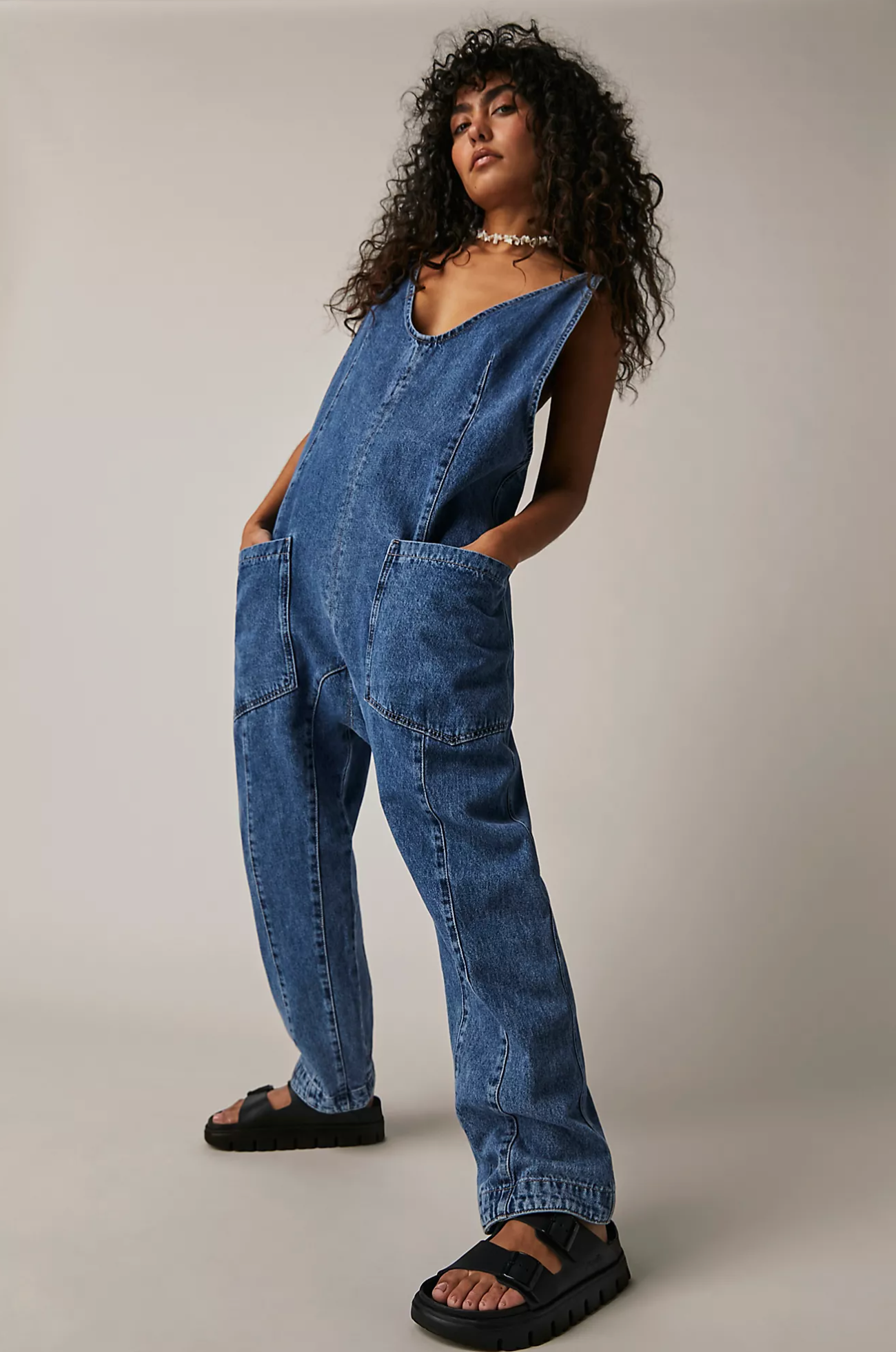 High Roller Jumpsuit | Sapphire Blue