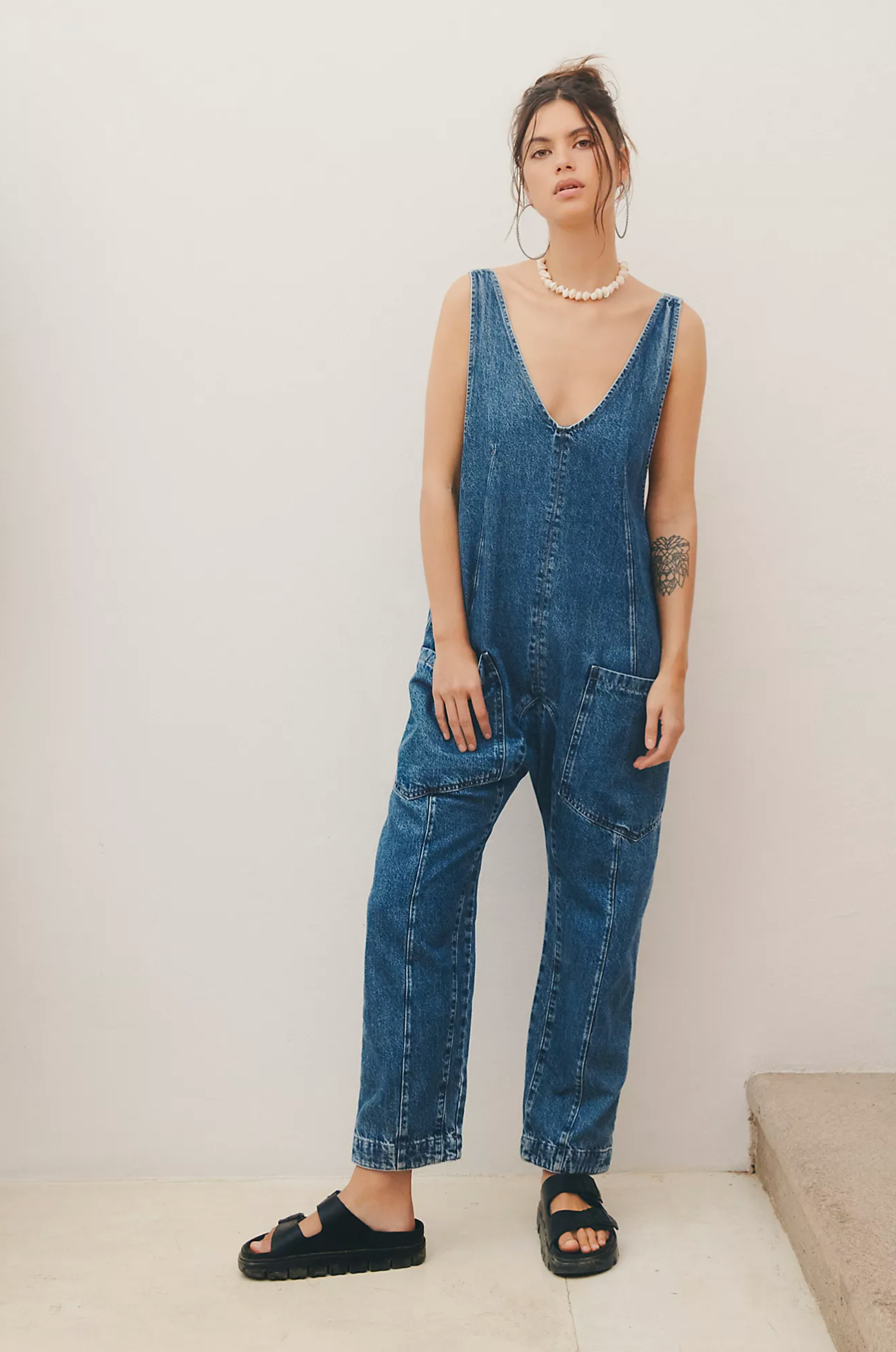 High Roller Jumpsuit | Sapphire Blue