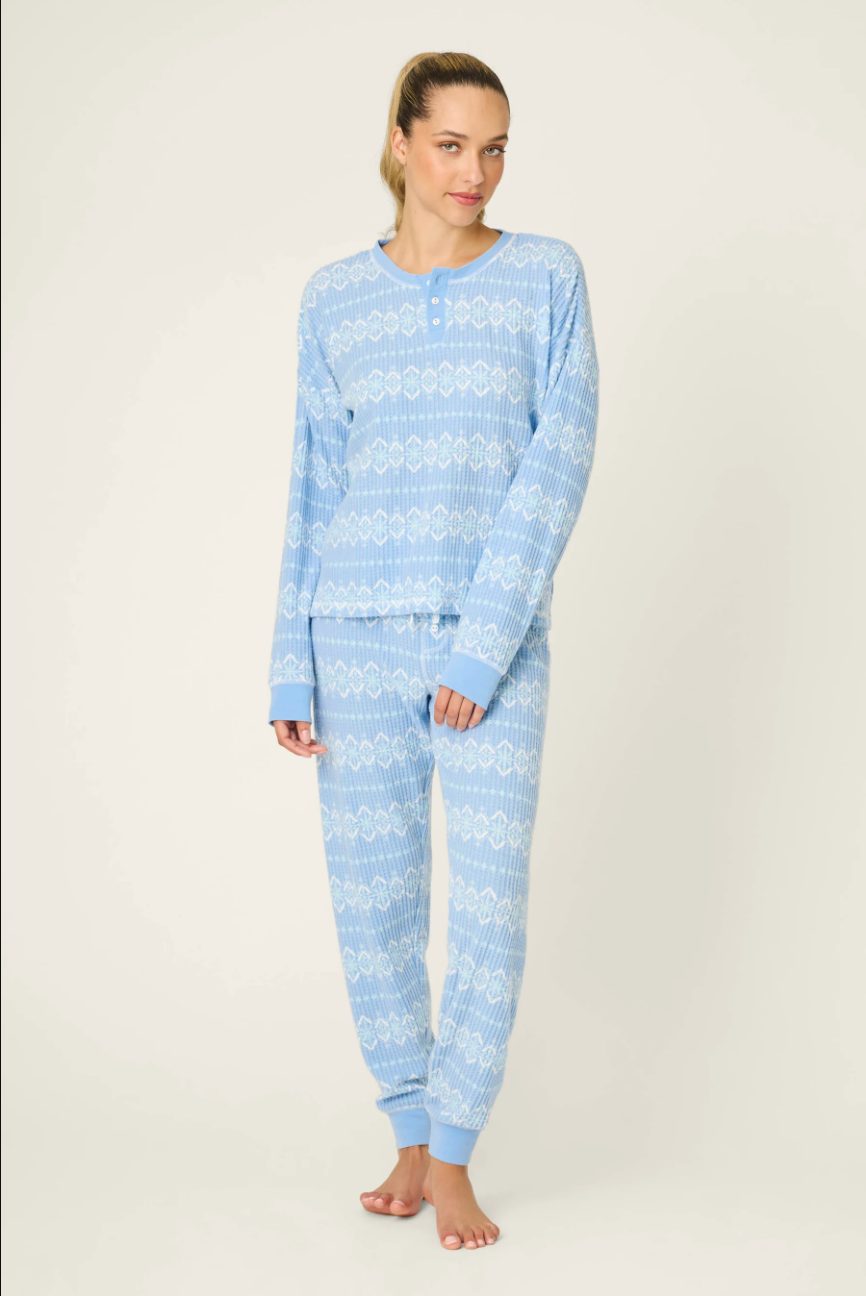 Fair Isle Ski Jammie Set