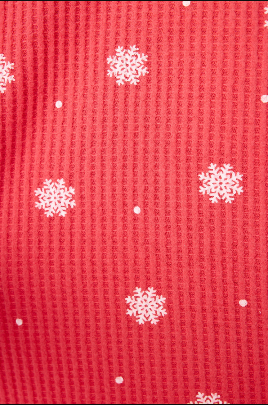 Snowflake Ski Jammie Set