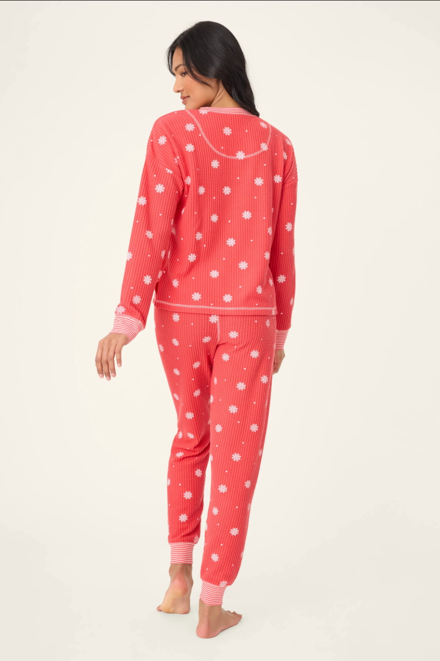 Snowflake Ski Jammie Set