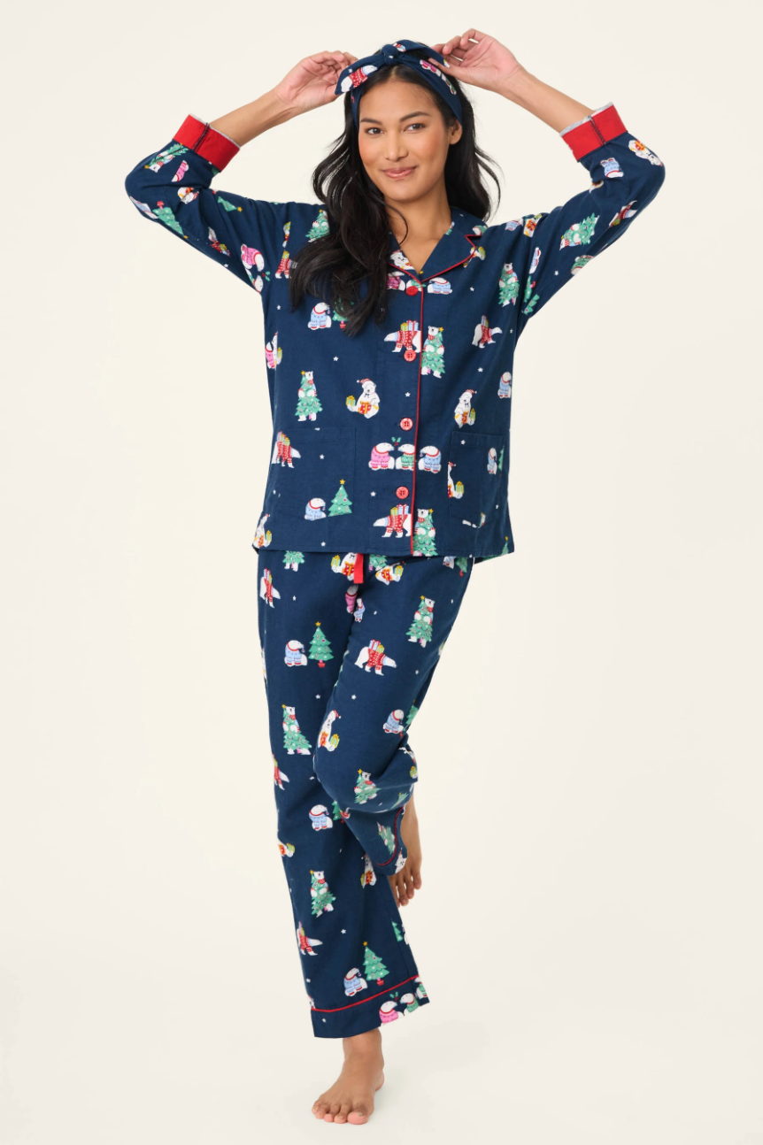 Bearly Awake Flannel PJ Set
