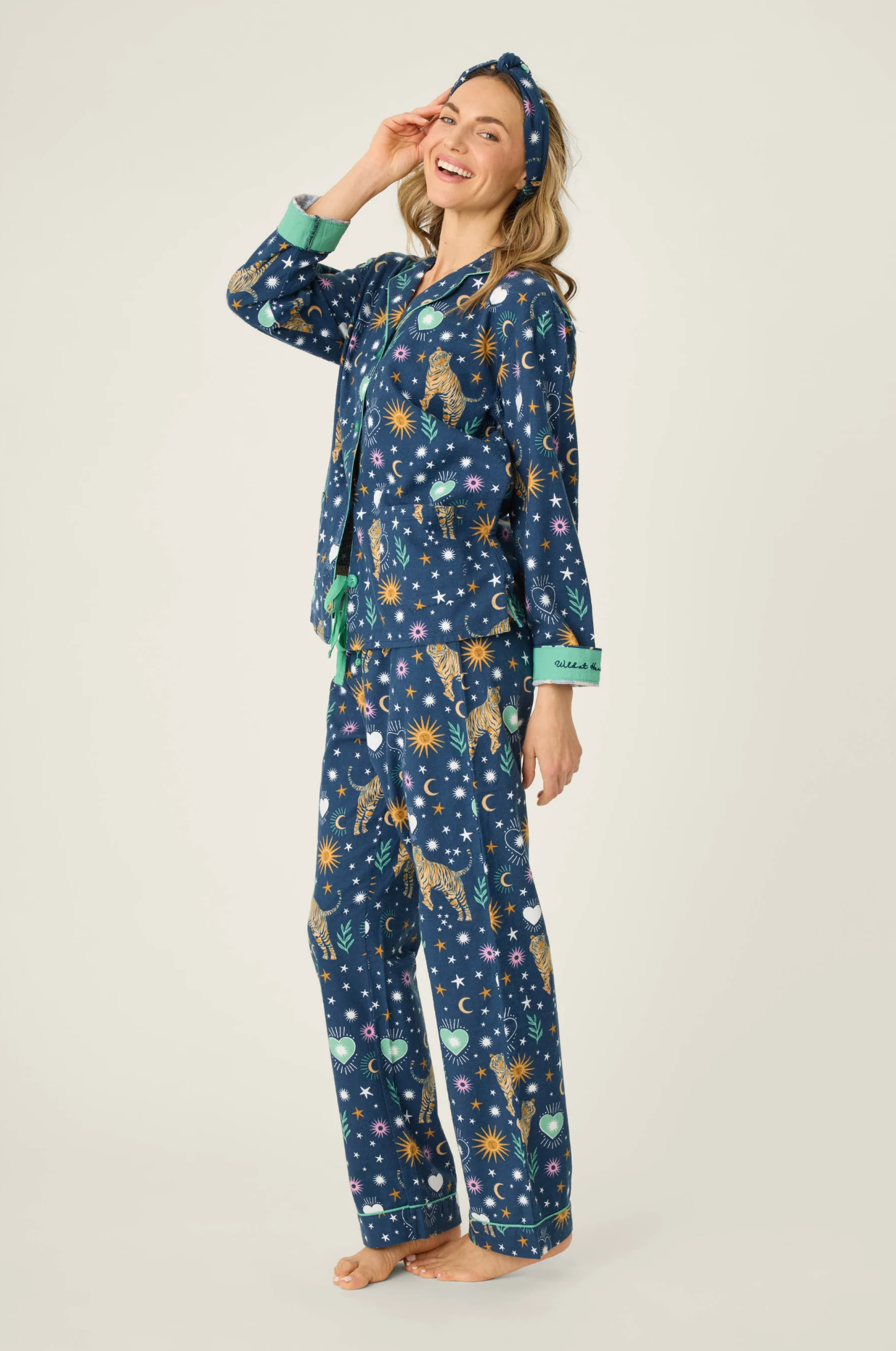 Wild At Heart Flannel PJ Set