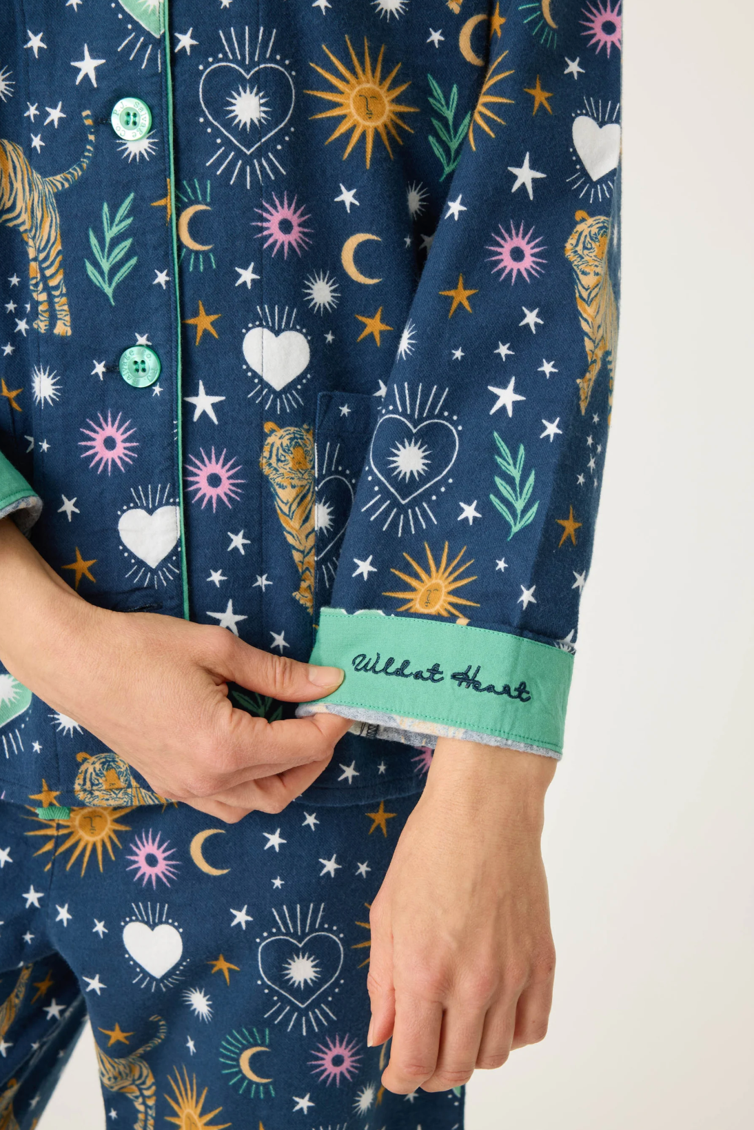 Wild At Heart Flannel PJ Set