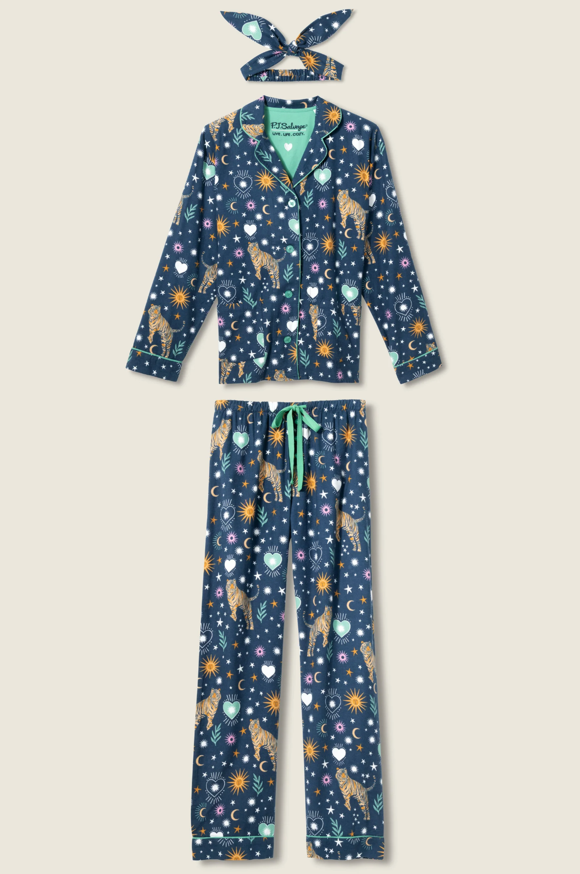 Wild At Heart Flannel PJ Set