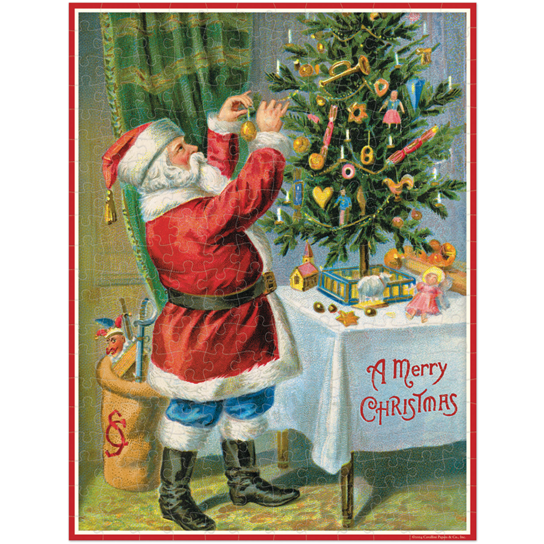 Santa Claus Mini Puzzle