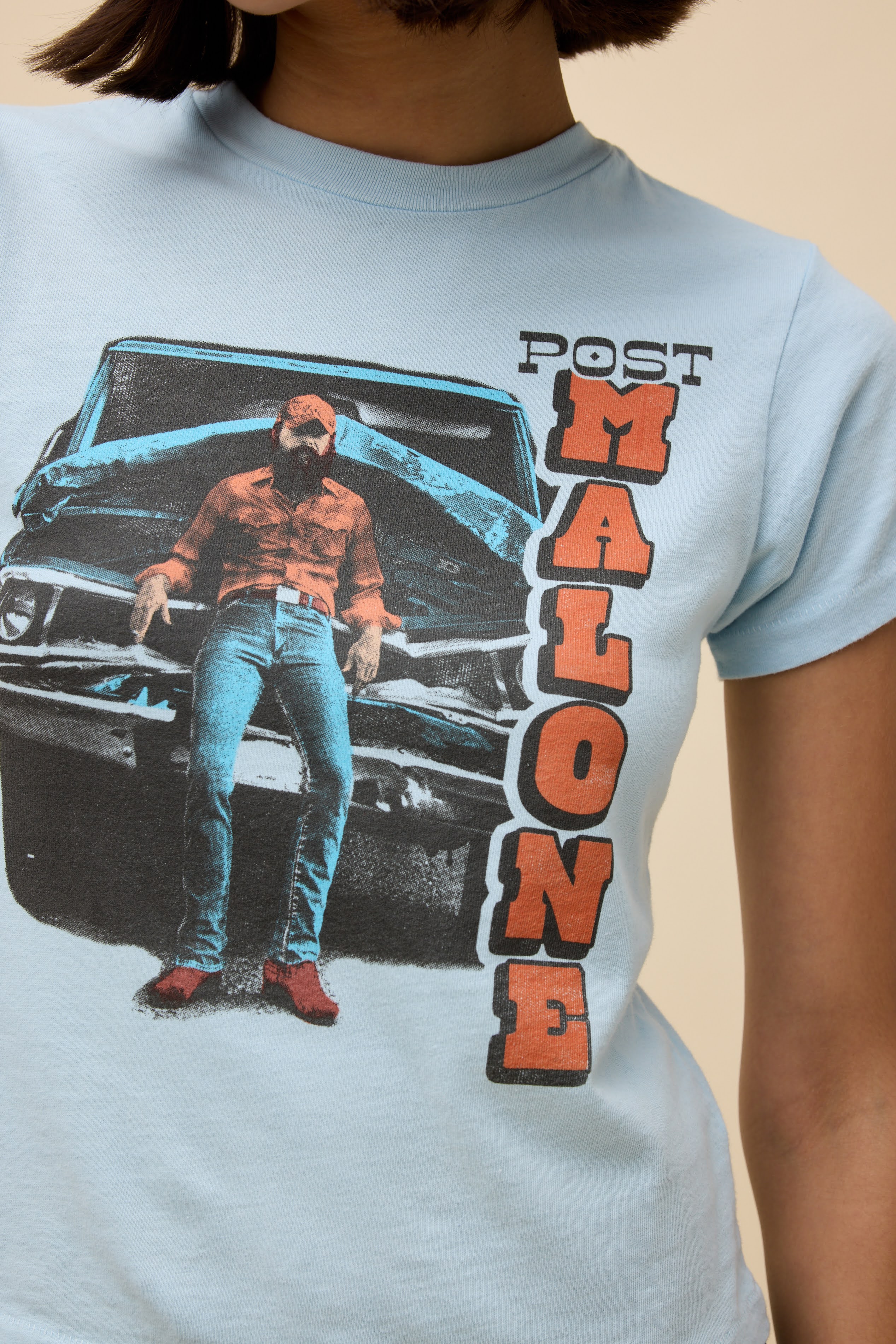 Post Malone Post And Truck Vintage Tee