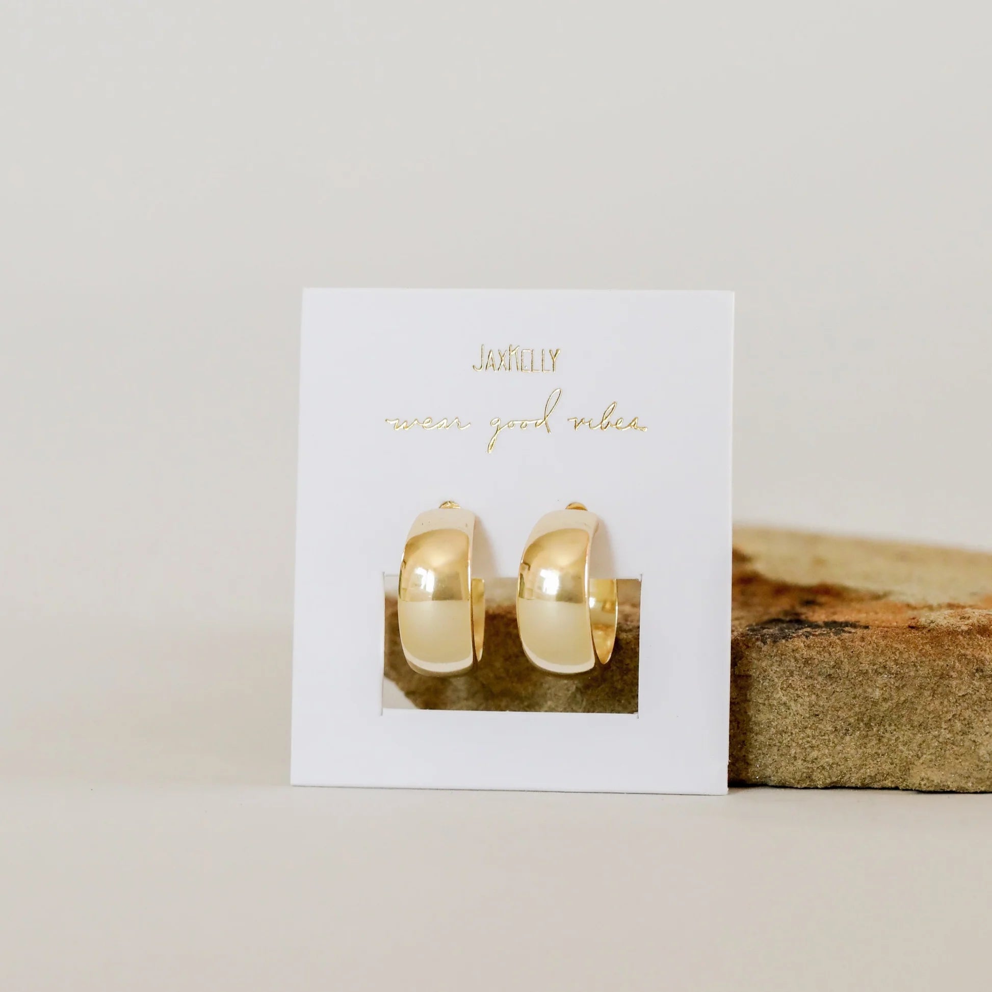 Wide Hoop - Gold
