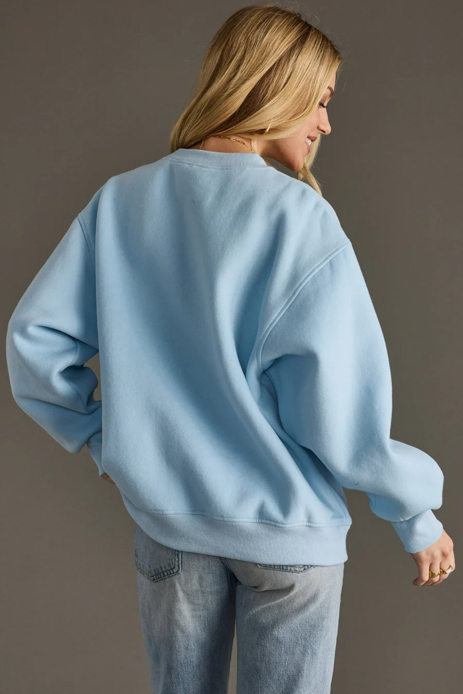 Ski Bum Sweatshirt | Light Blue