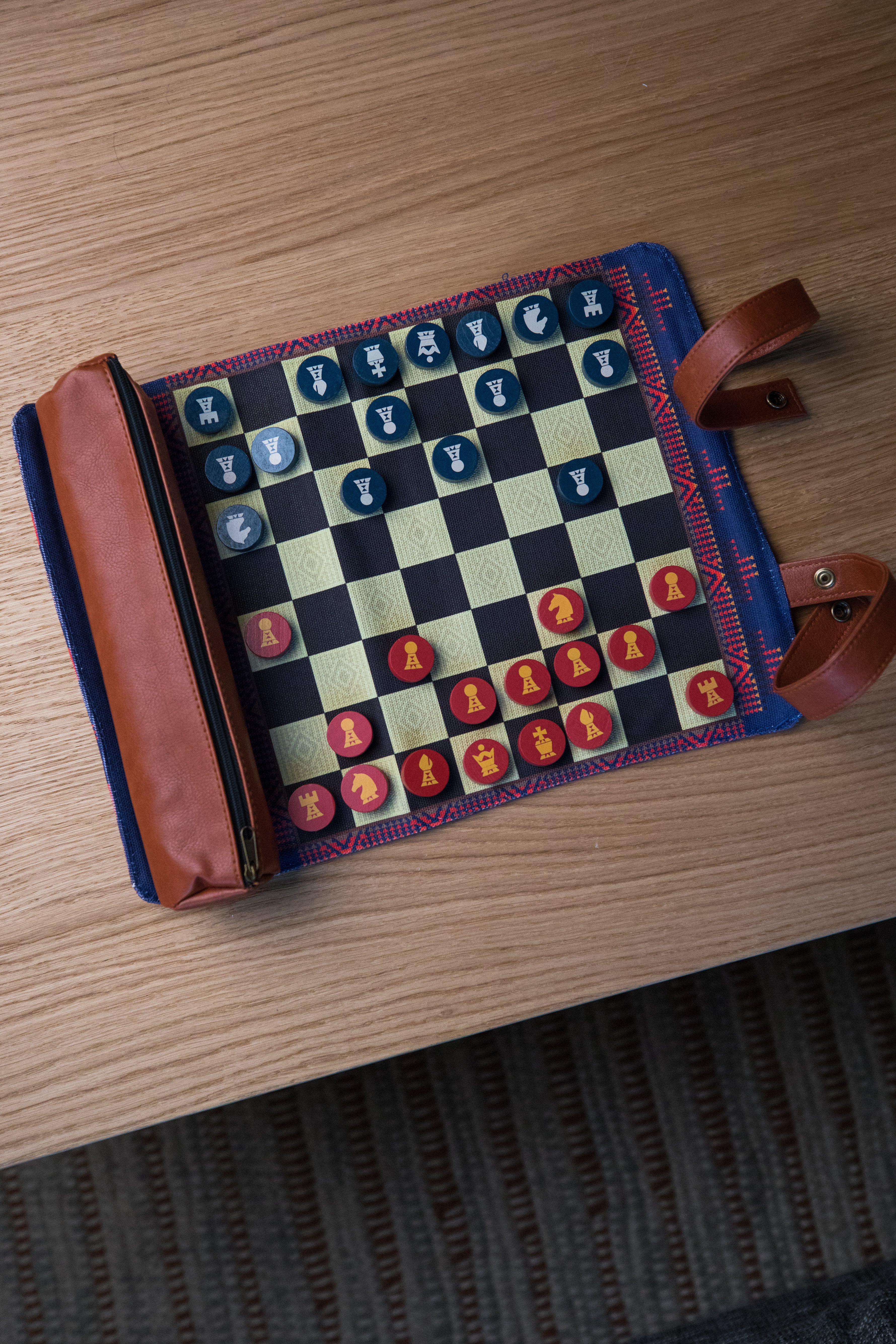 Pendleton Chess & Checkers Set