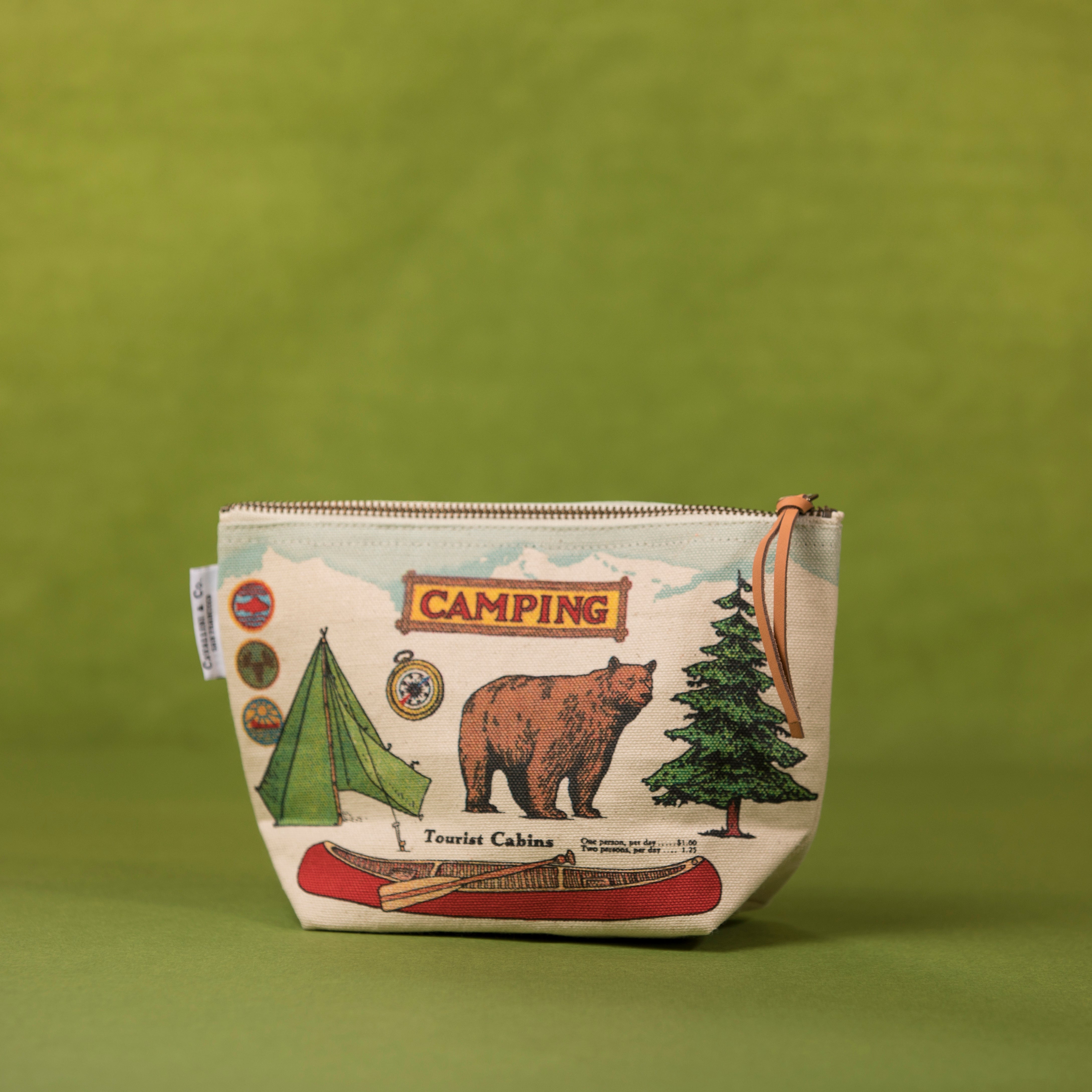 Cavallini Camping Pouch - Pouch - Gift - Women's Clothing Store - Women's Accessories - Ladies Boutique - O KOO RAN - Big Bear Lake California