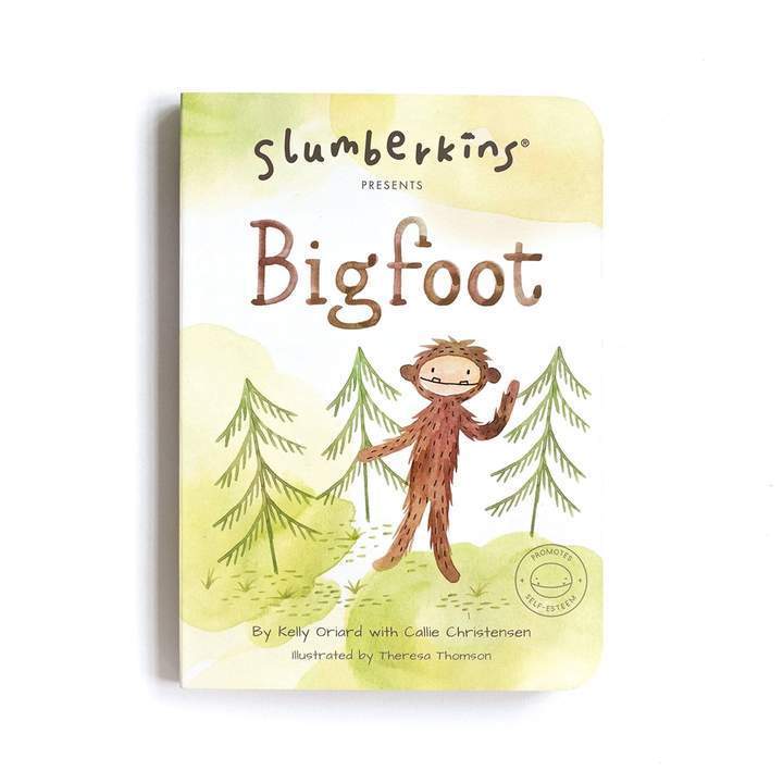 Slumberkins Bigfoot Snuggler Bundle - Baby Stuffed Animal - Security Blanket - Children's Boutique - Baby Clothing Store - Camp Crib - Big Bear Lake California