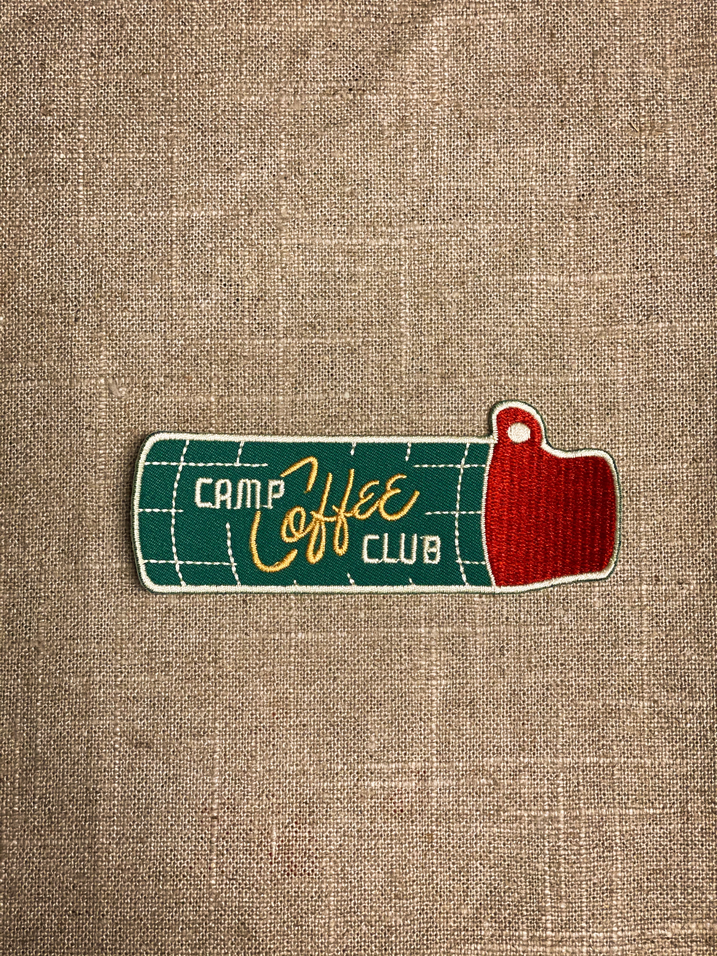 Camp Coffee Club Patch