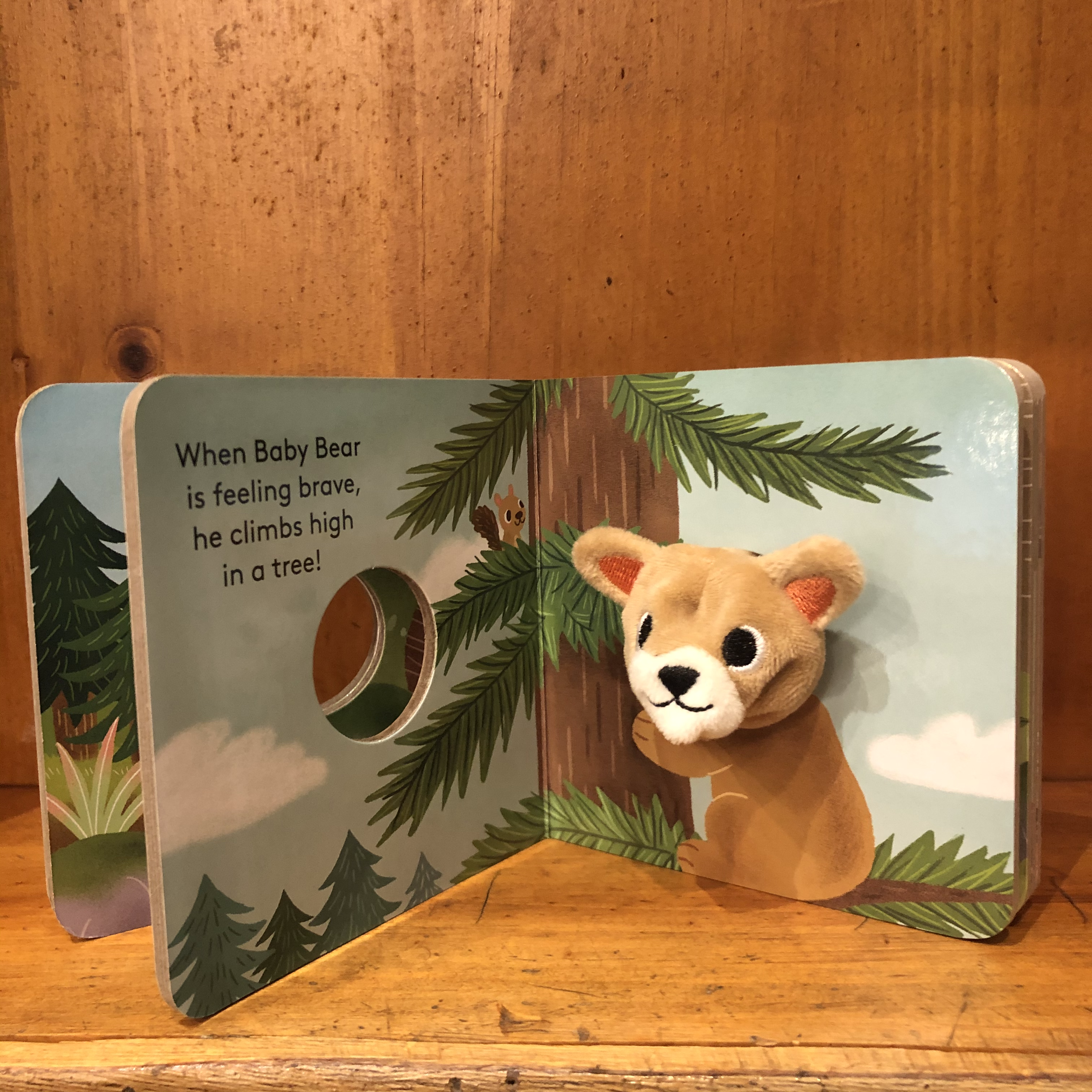 Baby Bear Finger Puppet Book