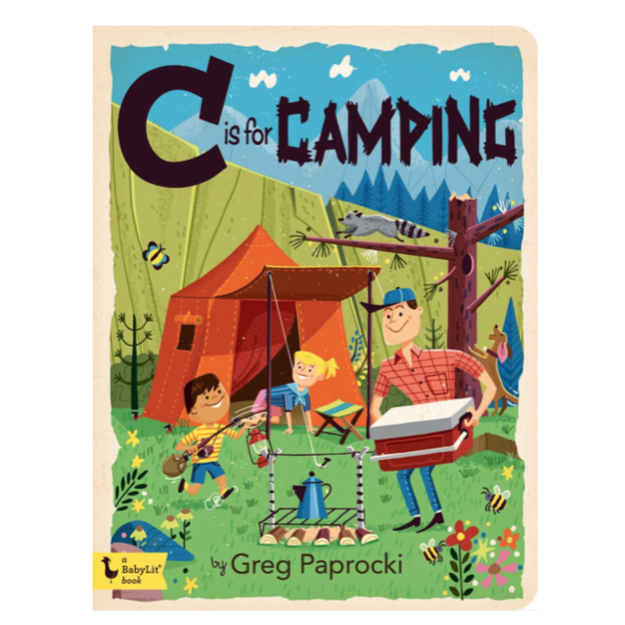 C is for Camping - Children's Book - Children’s Clothing Store - Baby Toys - Toddler Store - Baby Clothing Store - Camp Crib - Big Bear Lake California - Big Bear