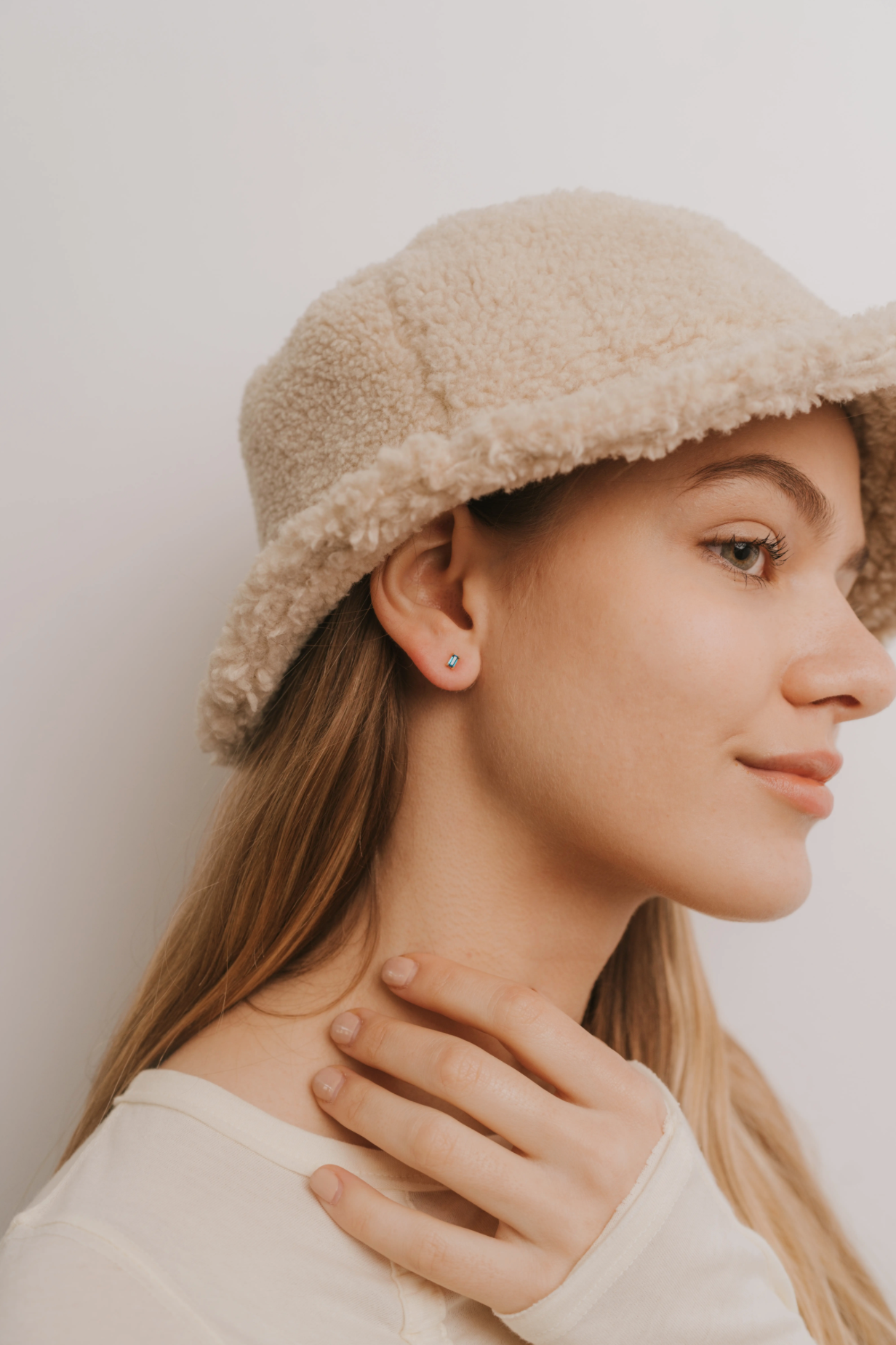 Sapphire Baguette Earrings