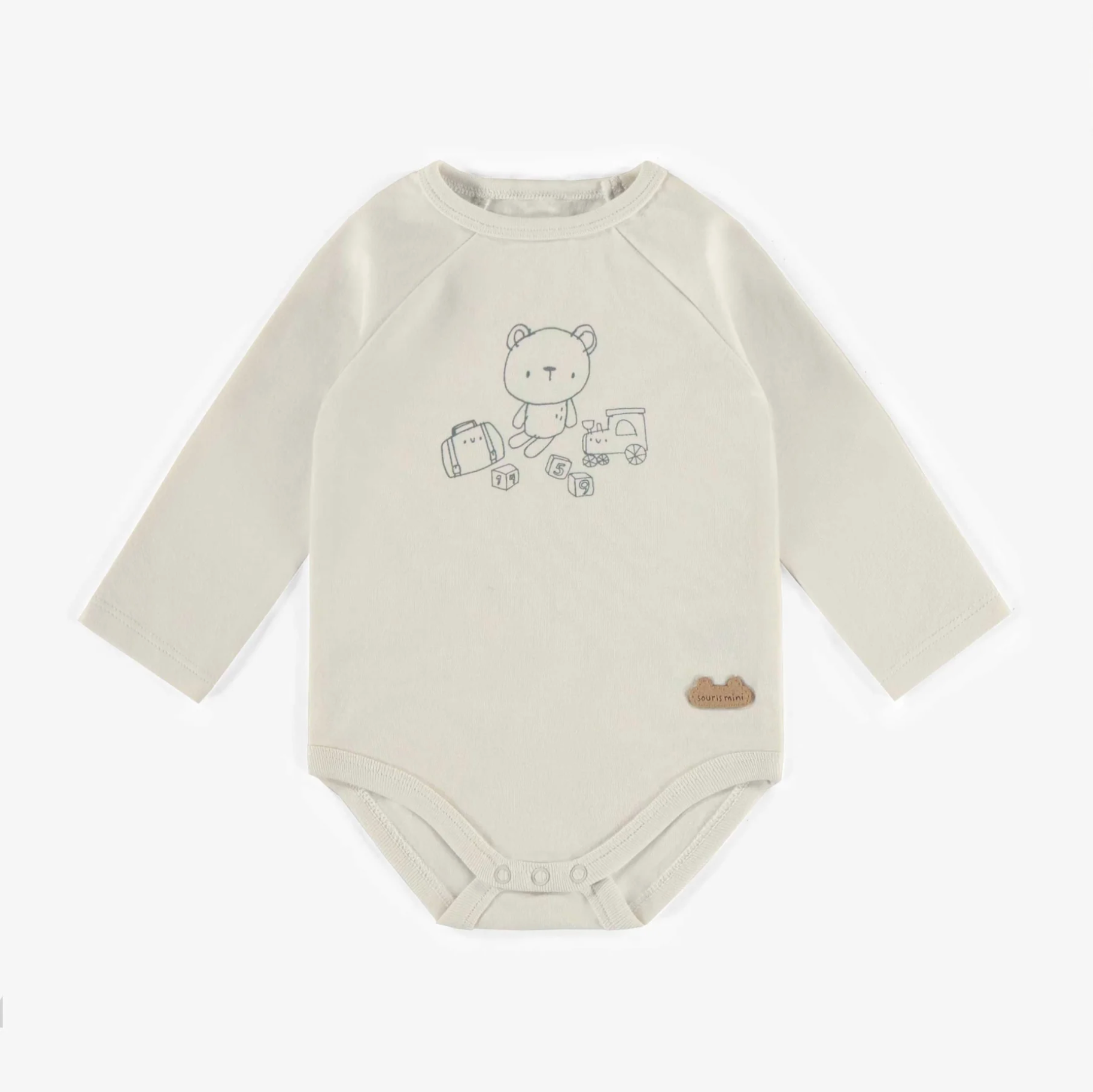 Teddy Long Sleeve Onesie