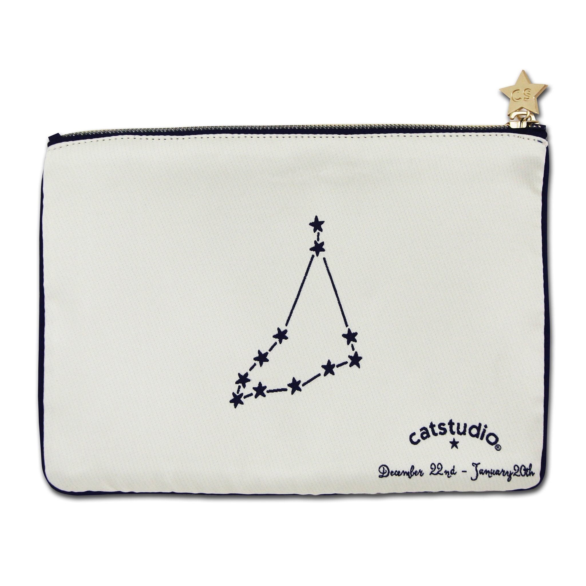 Capricorn Astrology Zip Pouch