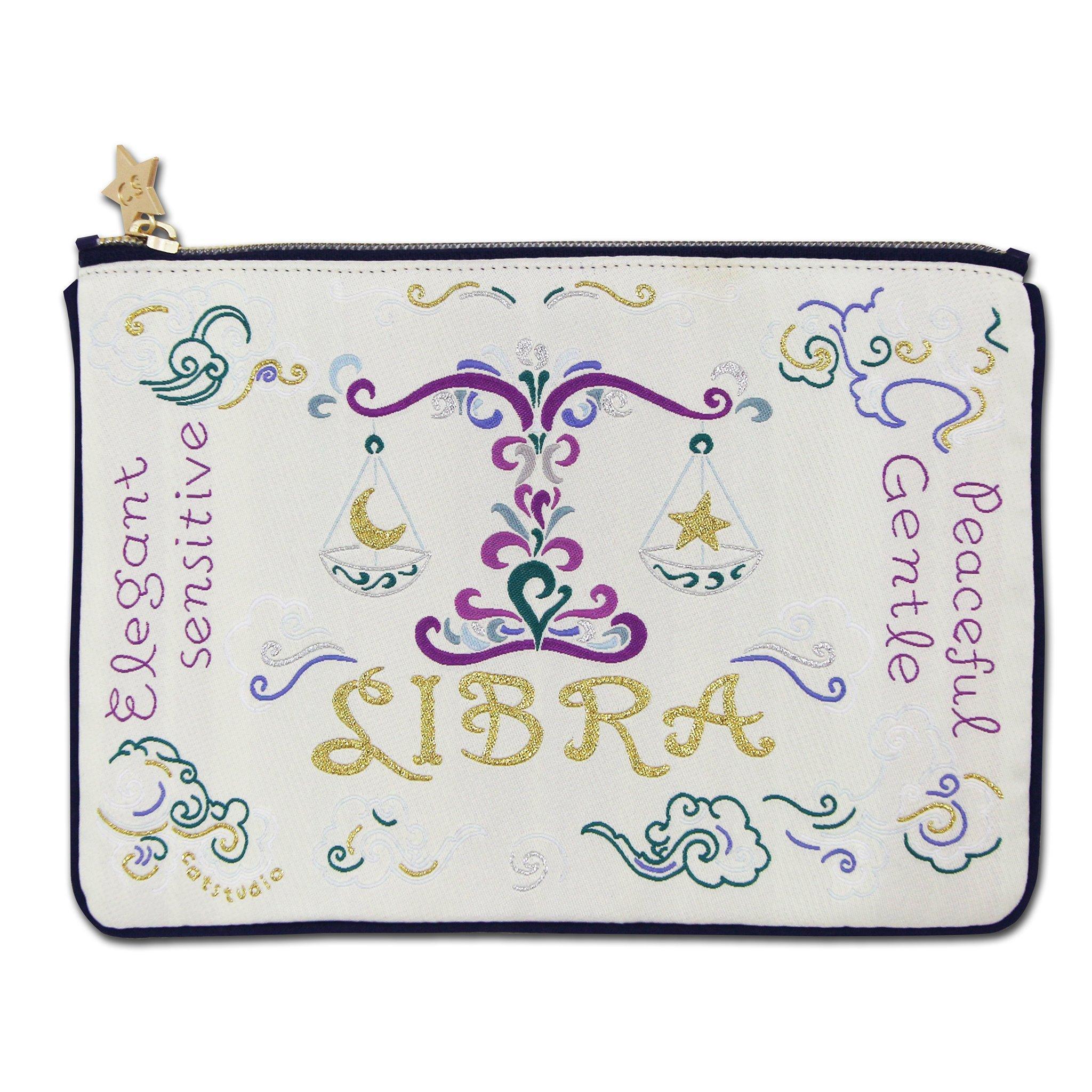 Libra Astrology Zip Pouch