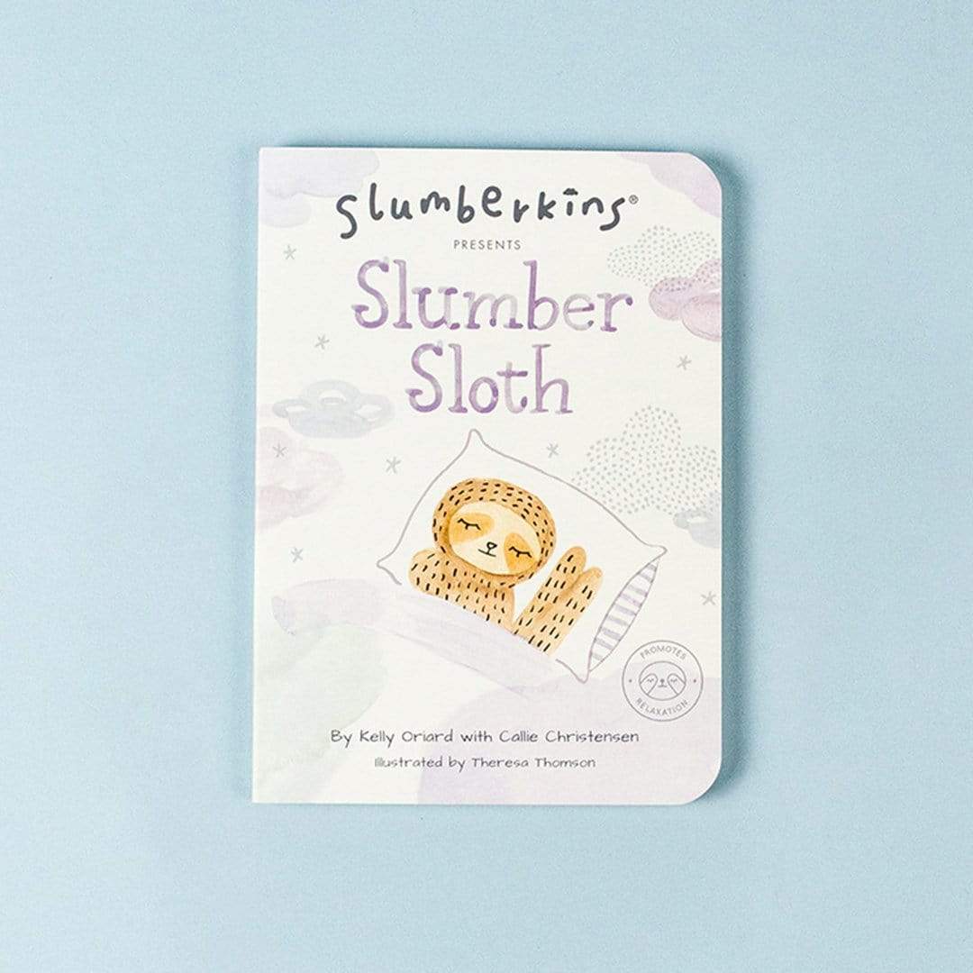 Slumberkins Hazel Sloth Snuggler Bundle - Baby Stuffed Animal - Security Blanket - Children's Boutique - Baby Clothing Store - Camp Crib - Big Bear Lake California