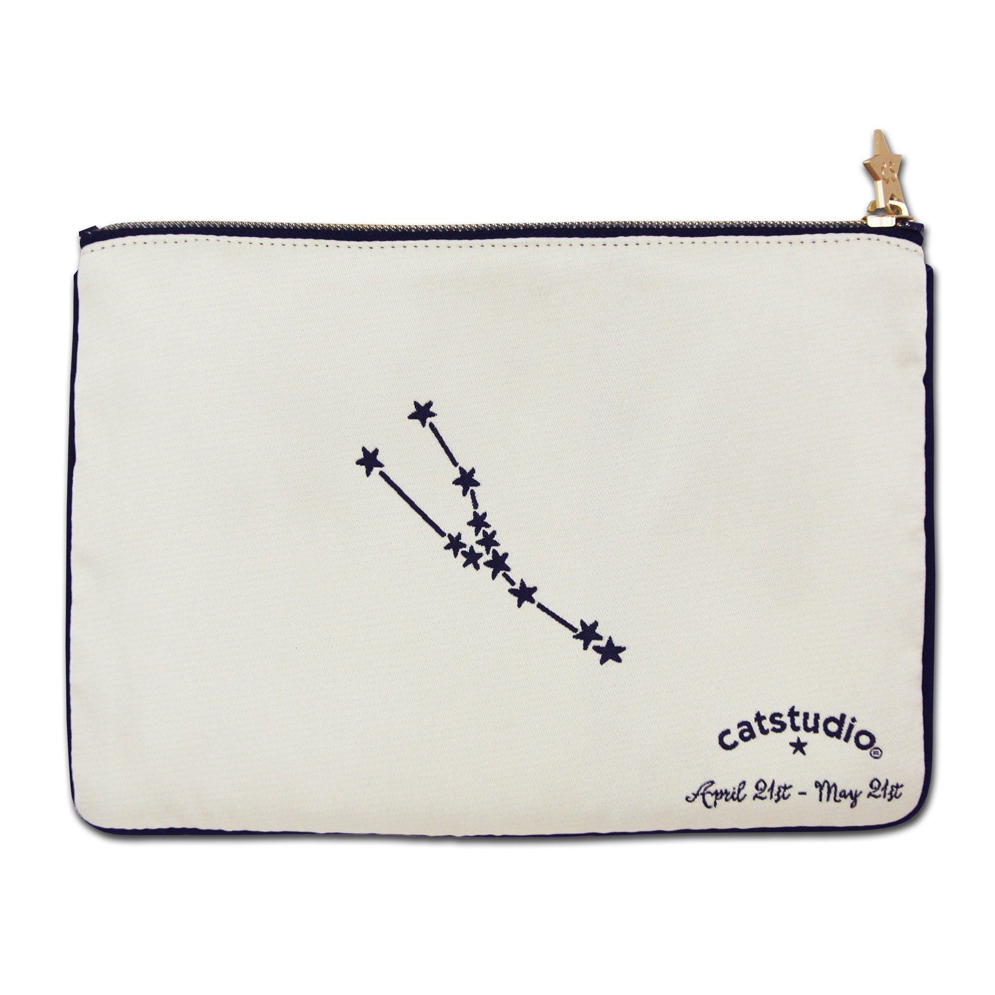 Taurus Astrology Zip Pouch