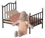 Vintage Bed, Mouse - Anthracite