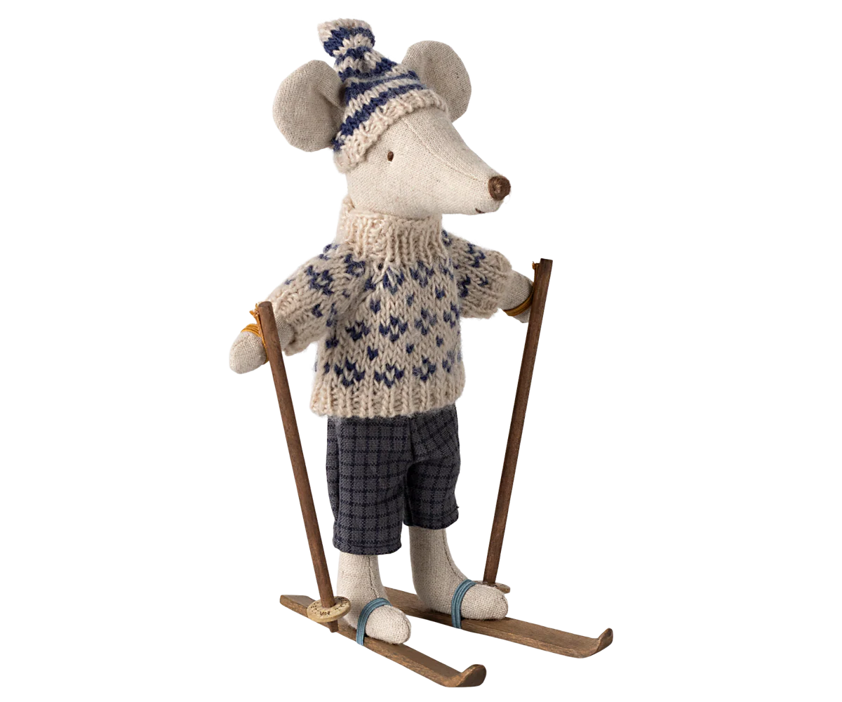 Winter Mouse With Ski Set  | Dad (3Y+)