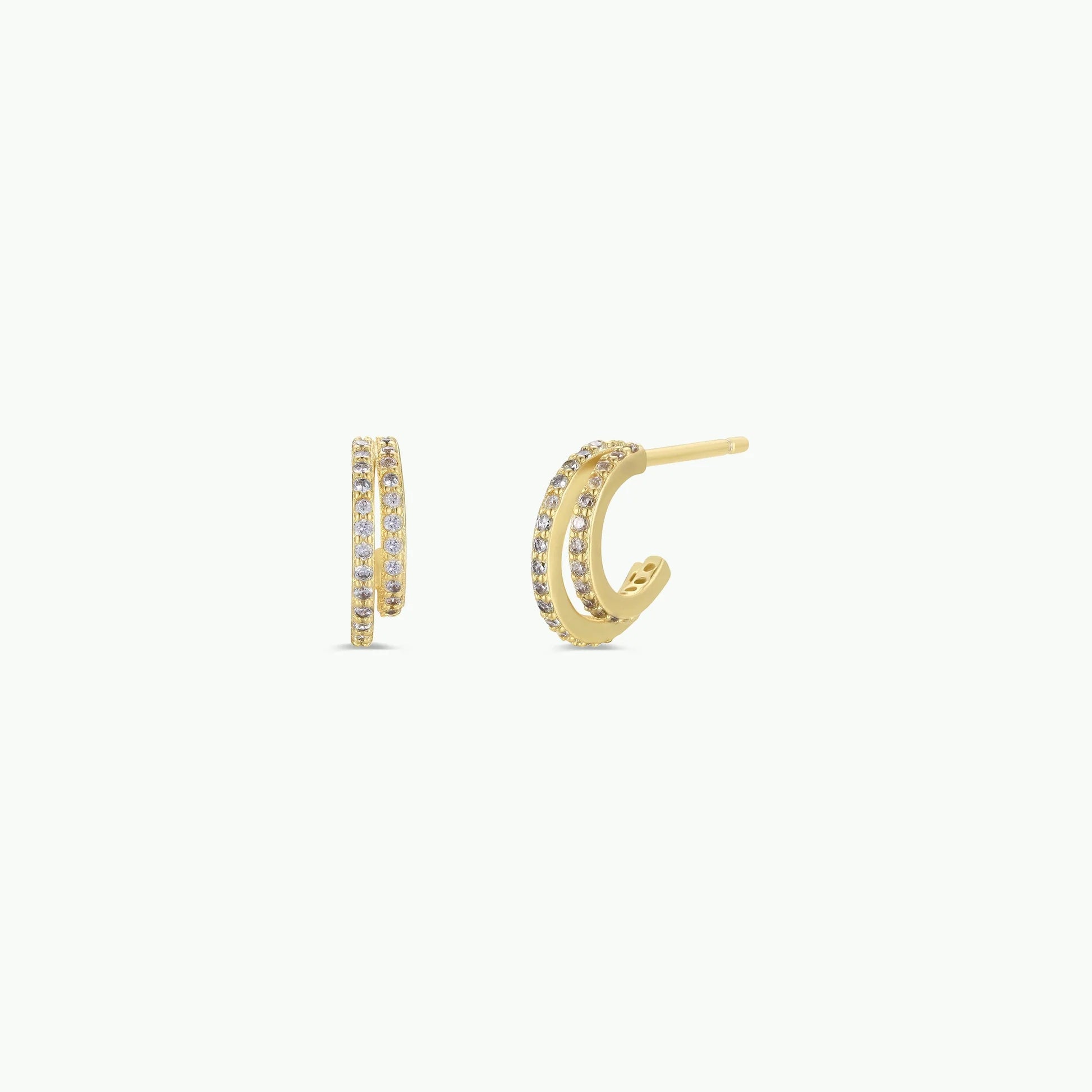 Champagne Double Hoop