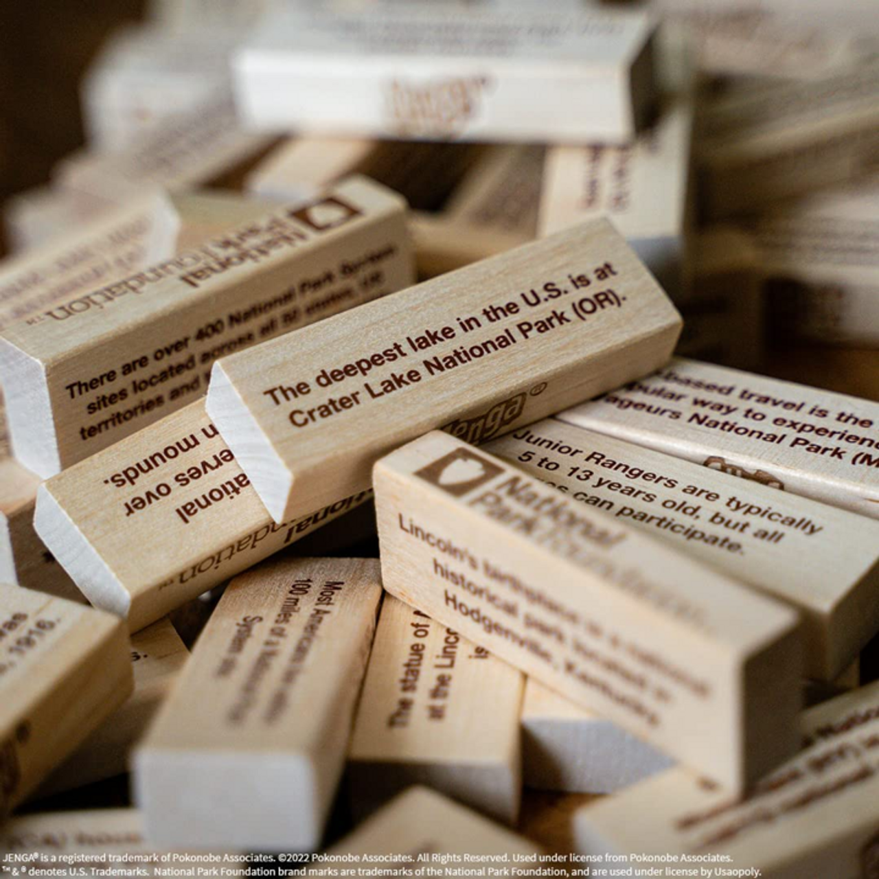 National Parks Jenga
