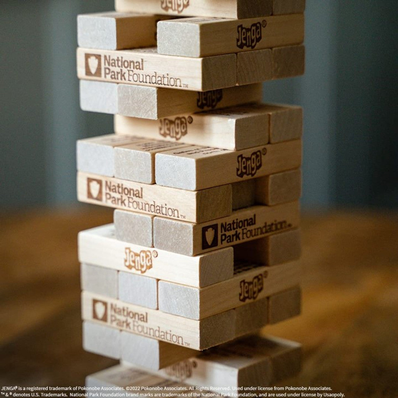 National Parks Jenga