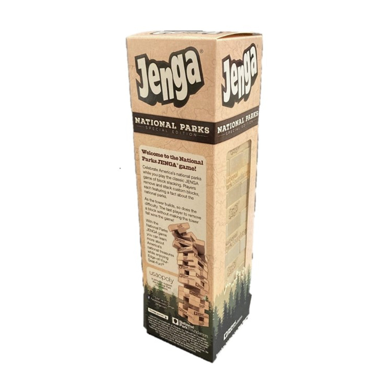 National Parks Jenga