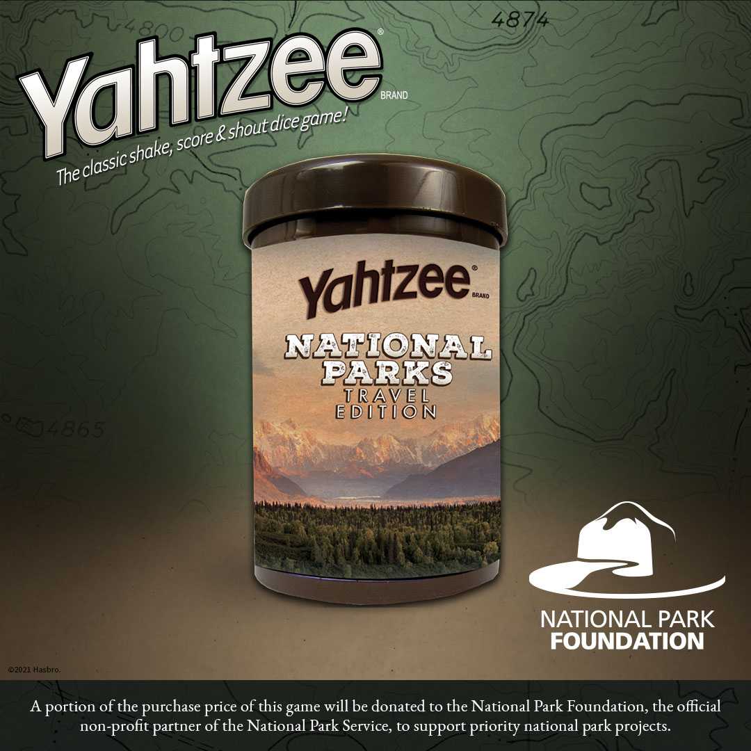 National Parks Yahtzee