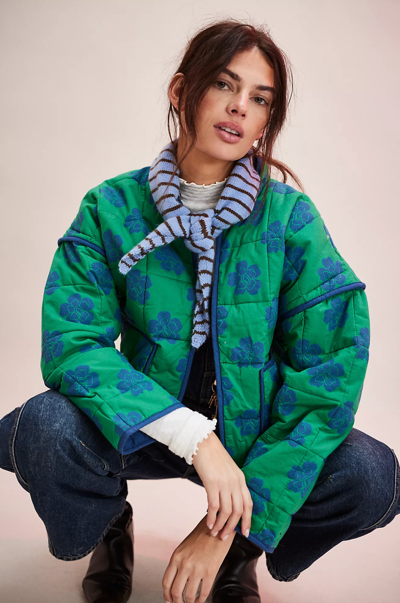 Chloe Jacket | Grass Combo