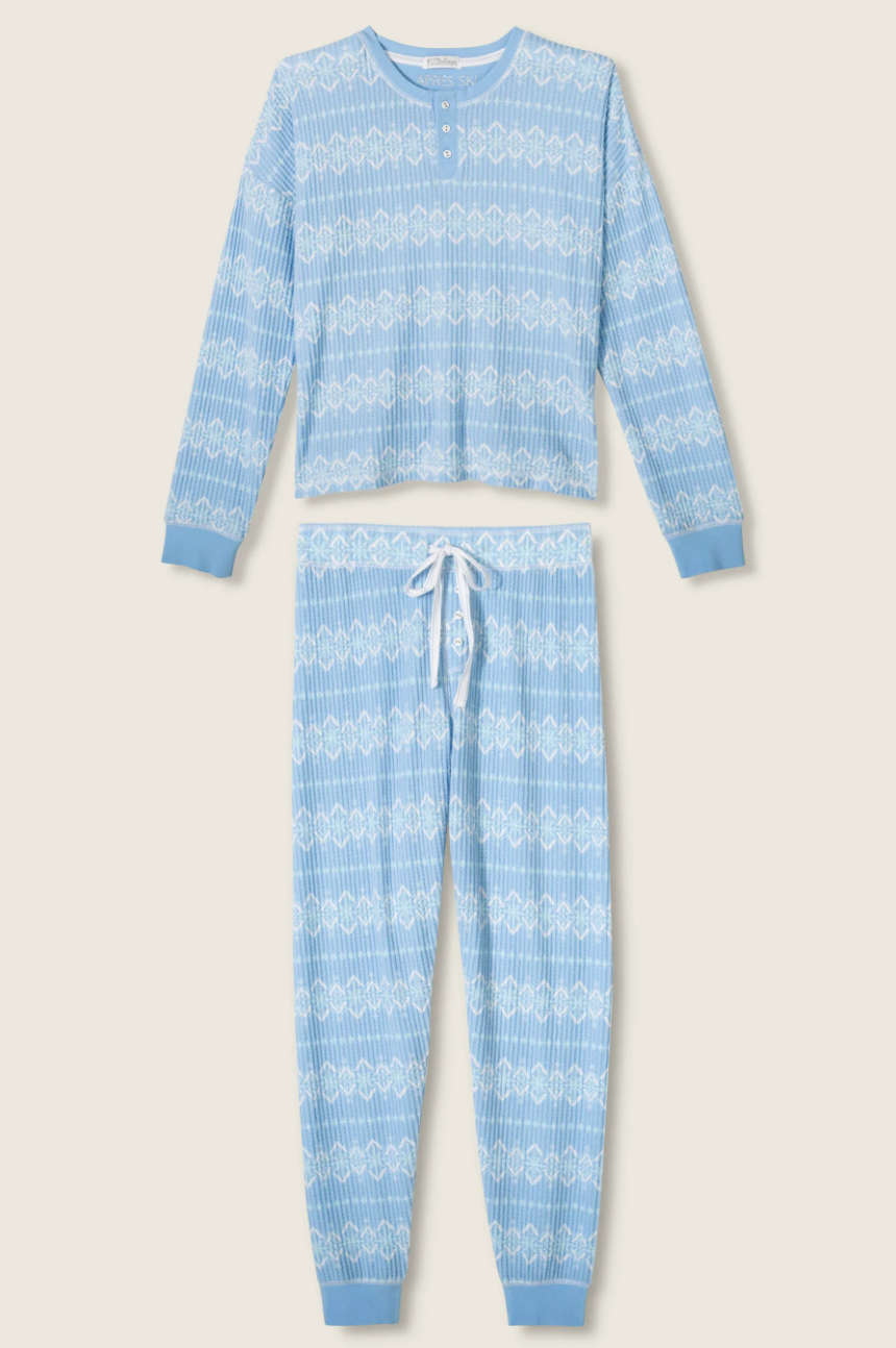 Fair Isle Ski Jammie Set