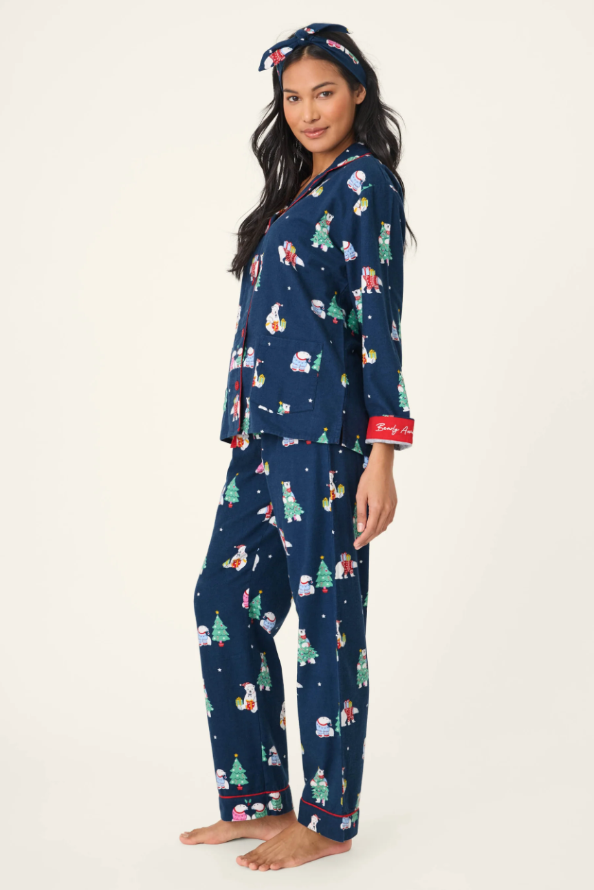 Bearly Awake Flannel PJ Set