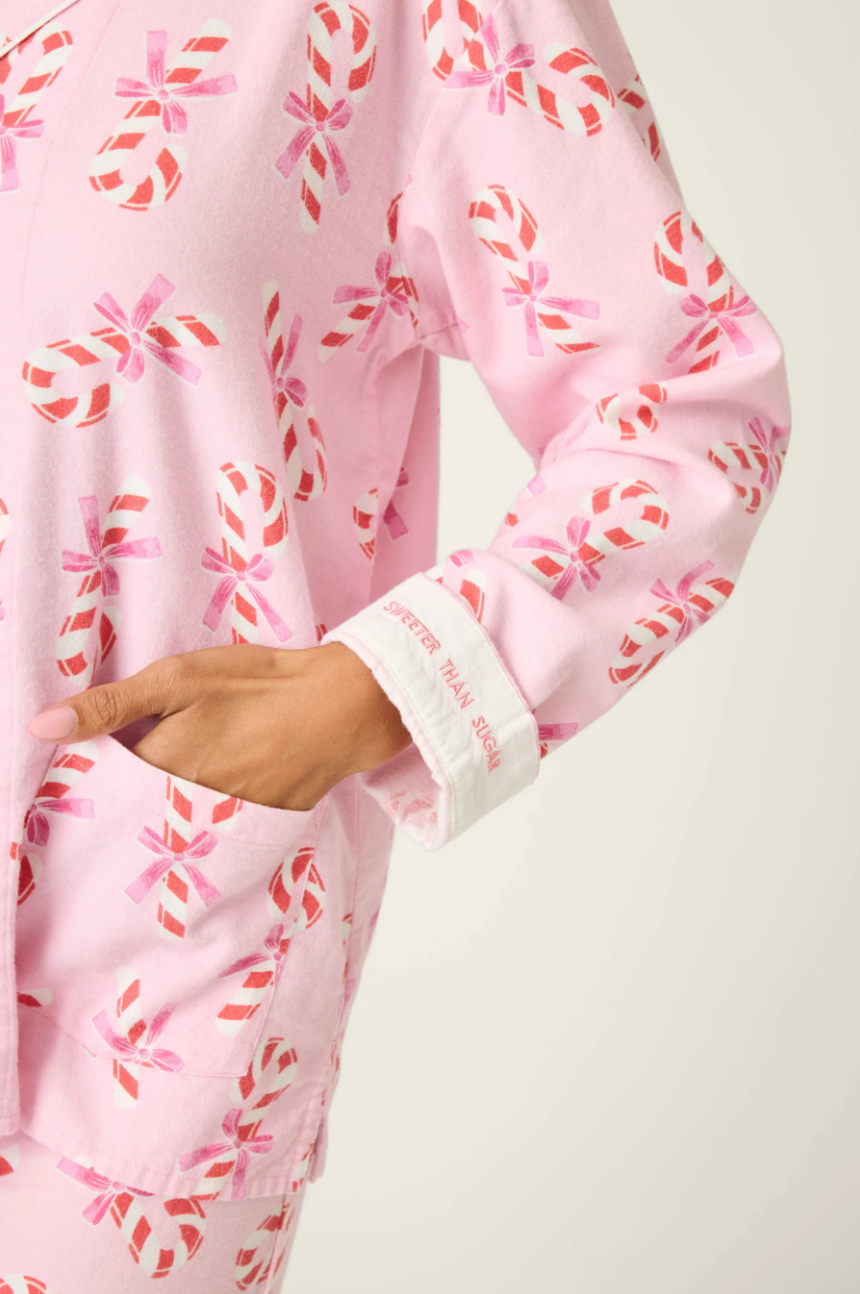 Sweeter Than Sugar Flannel PJ Set