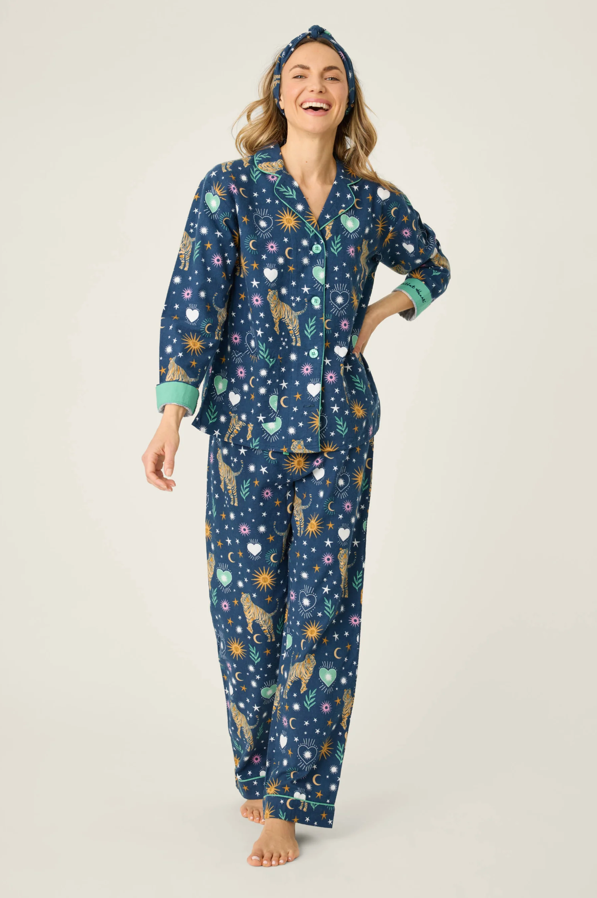 Wild At Heart Flannel PJ Set