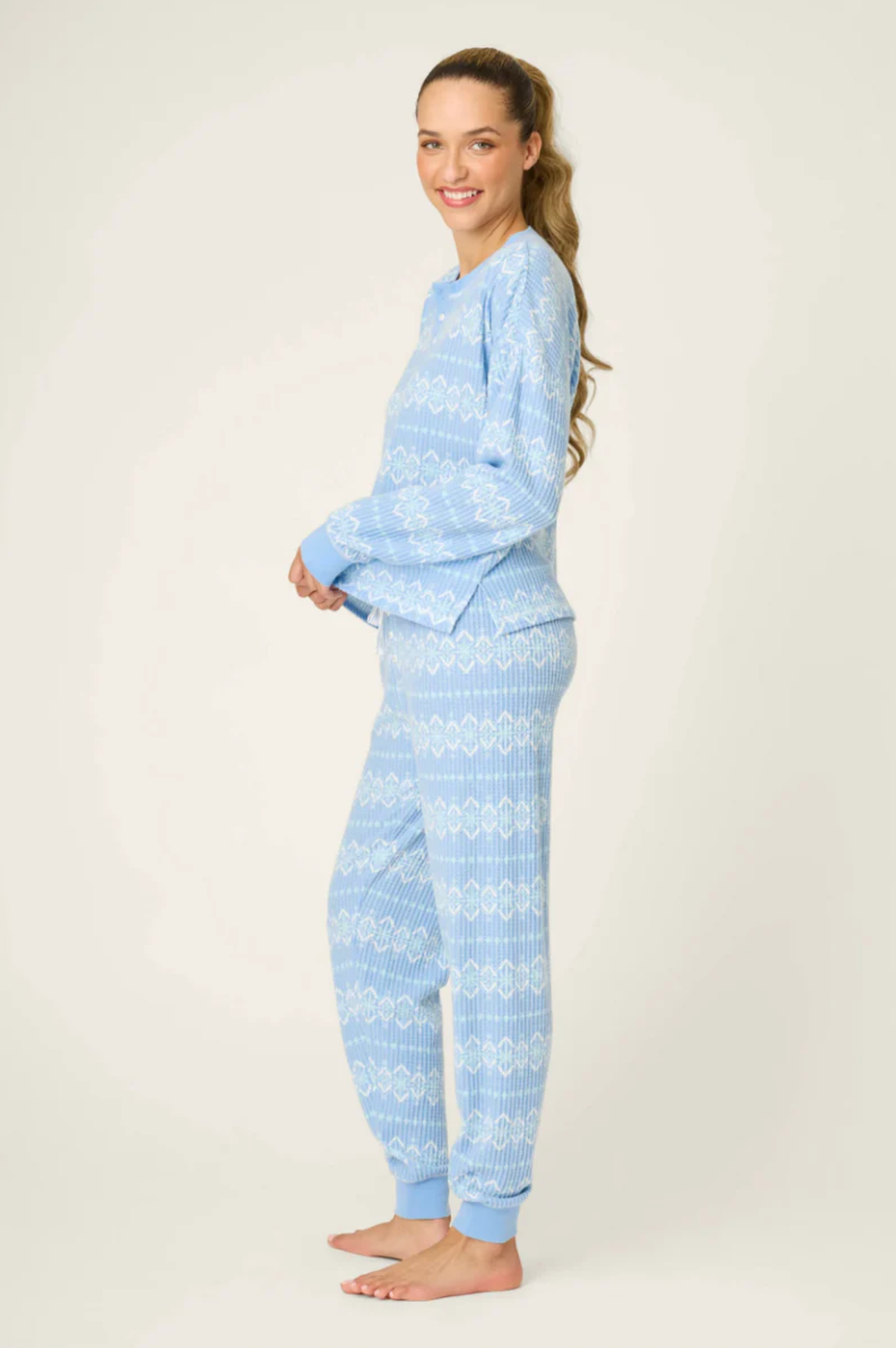 Fair Isle Ski Jammie Set