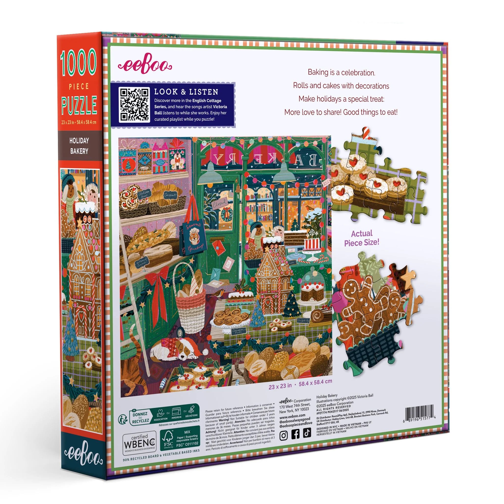 Holiday Bakery 1000 Piece Puzzle