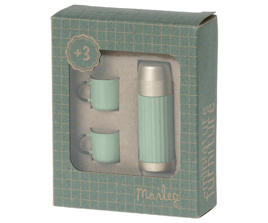 Thermos And Cups - Mint (3y+)