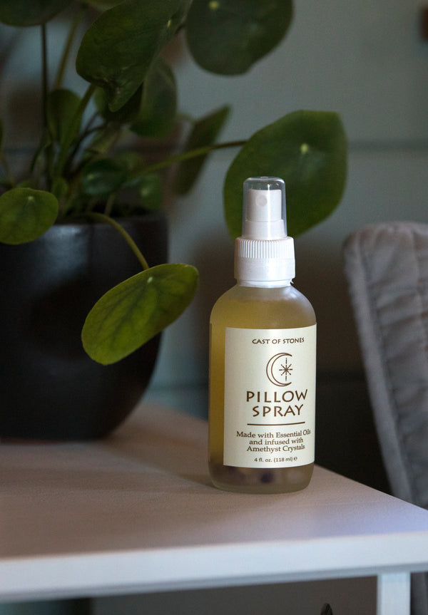 Cast of Stones Pillow Spray - Room Spray - Linen Spray - Essential Oil Spray - Essential Oils - Women's Clothing Store - Women's Shoes - Shoe Store - Accessories - O KOO RAN - Big Bear Lake California